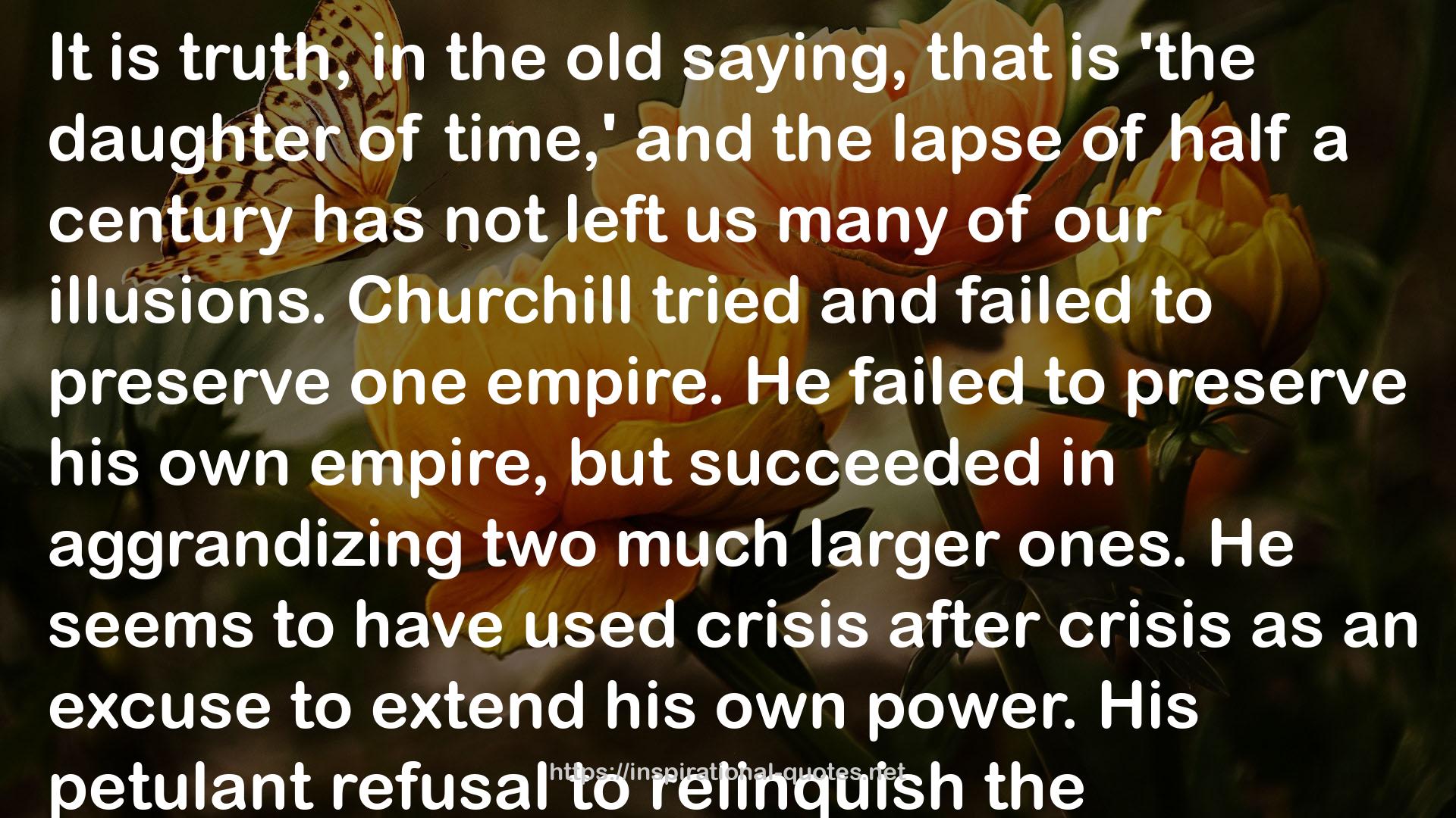 Churchill  QUOTES
