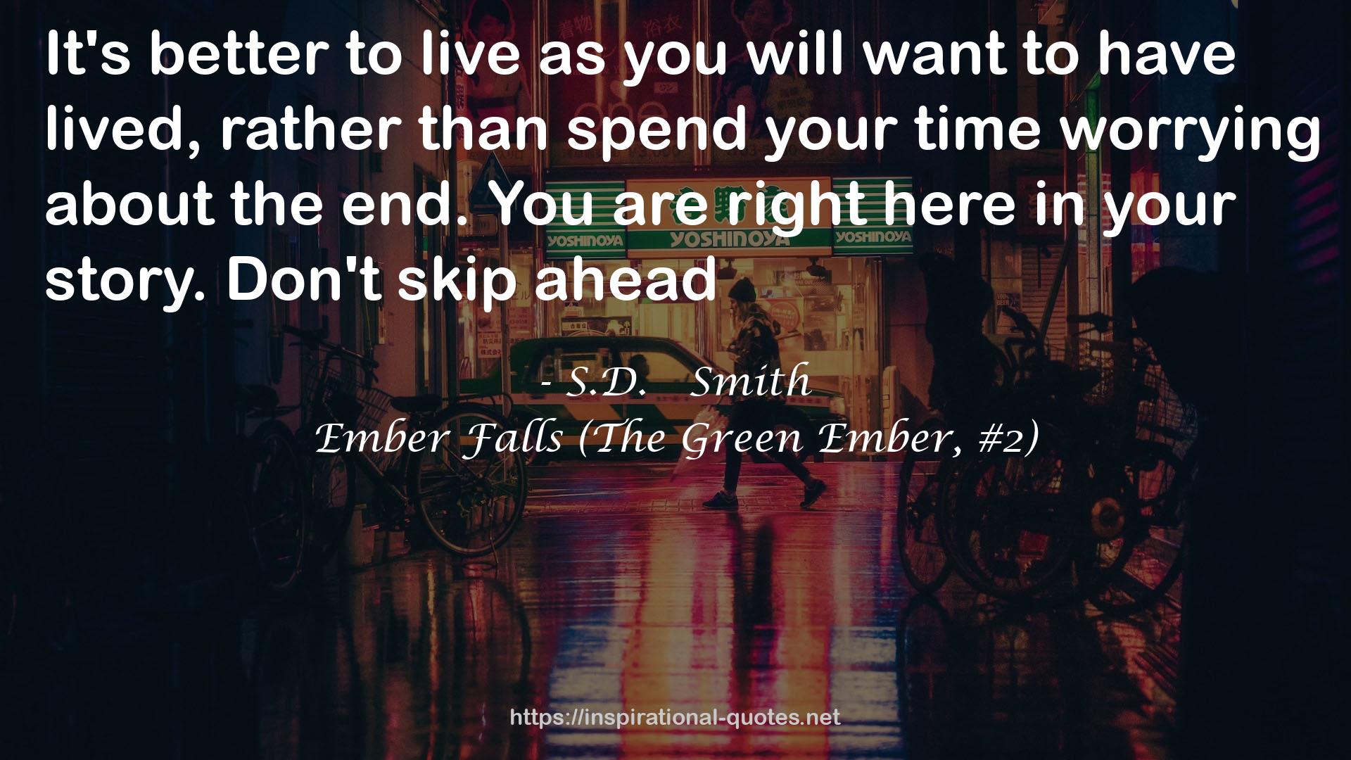 Ember Falls (The Green Ember, #2) QUOTES