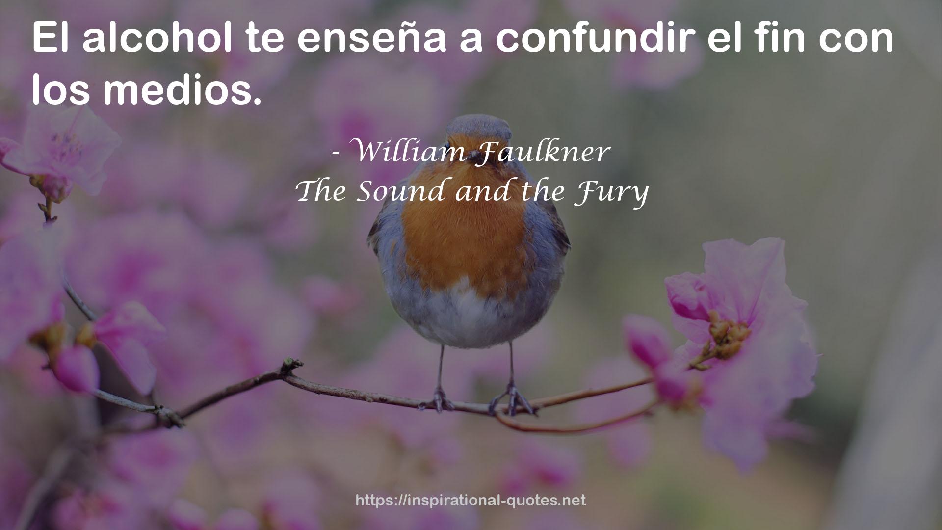 The Sound and the Fury QUOTES