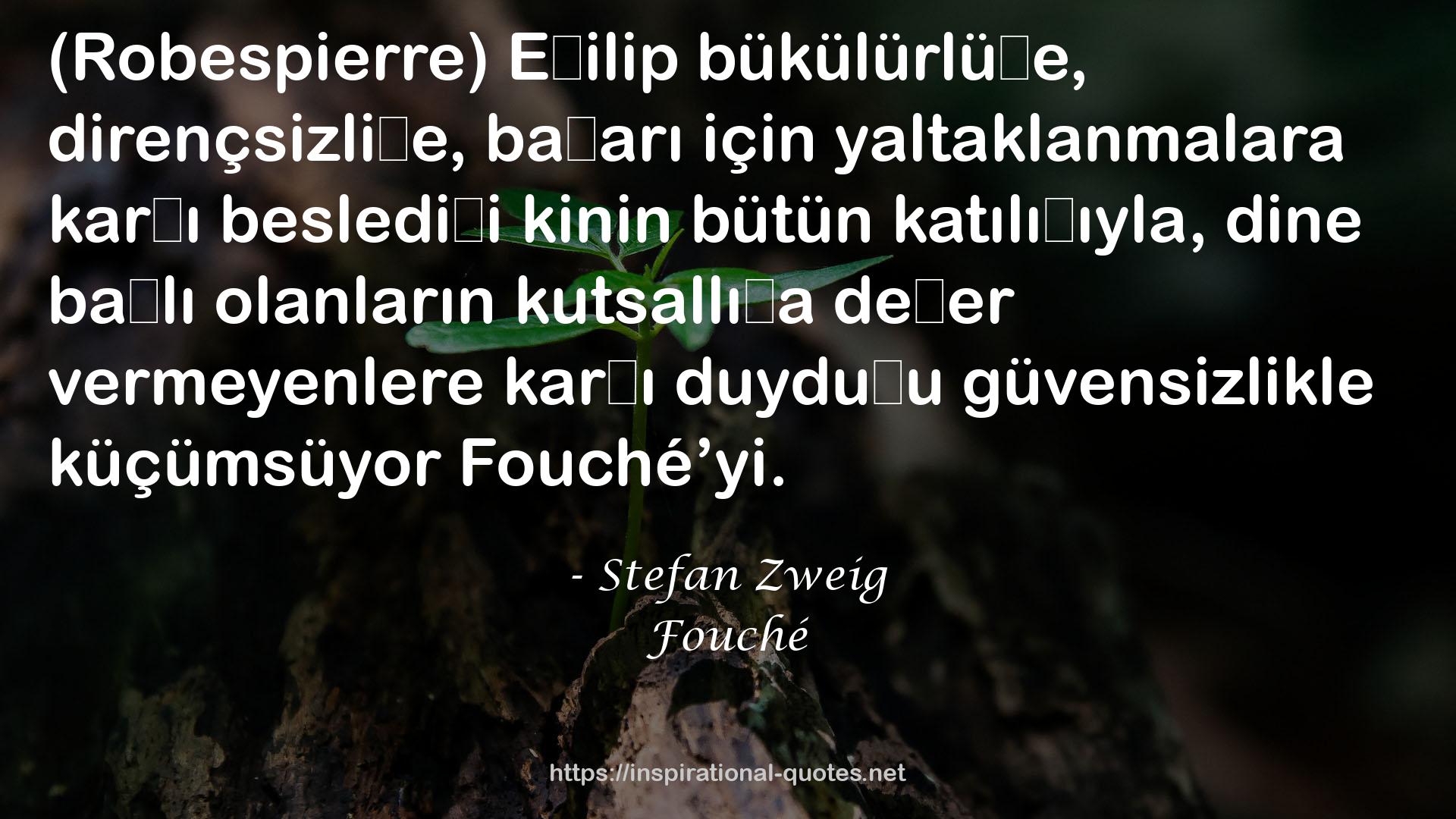 Fouché QUOTES