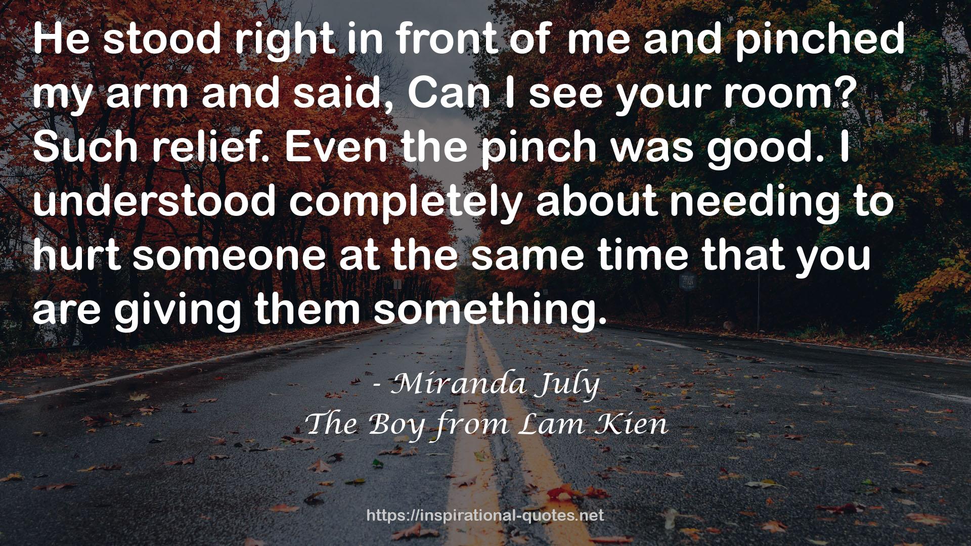 The Boy from Lam Kien QUOTES