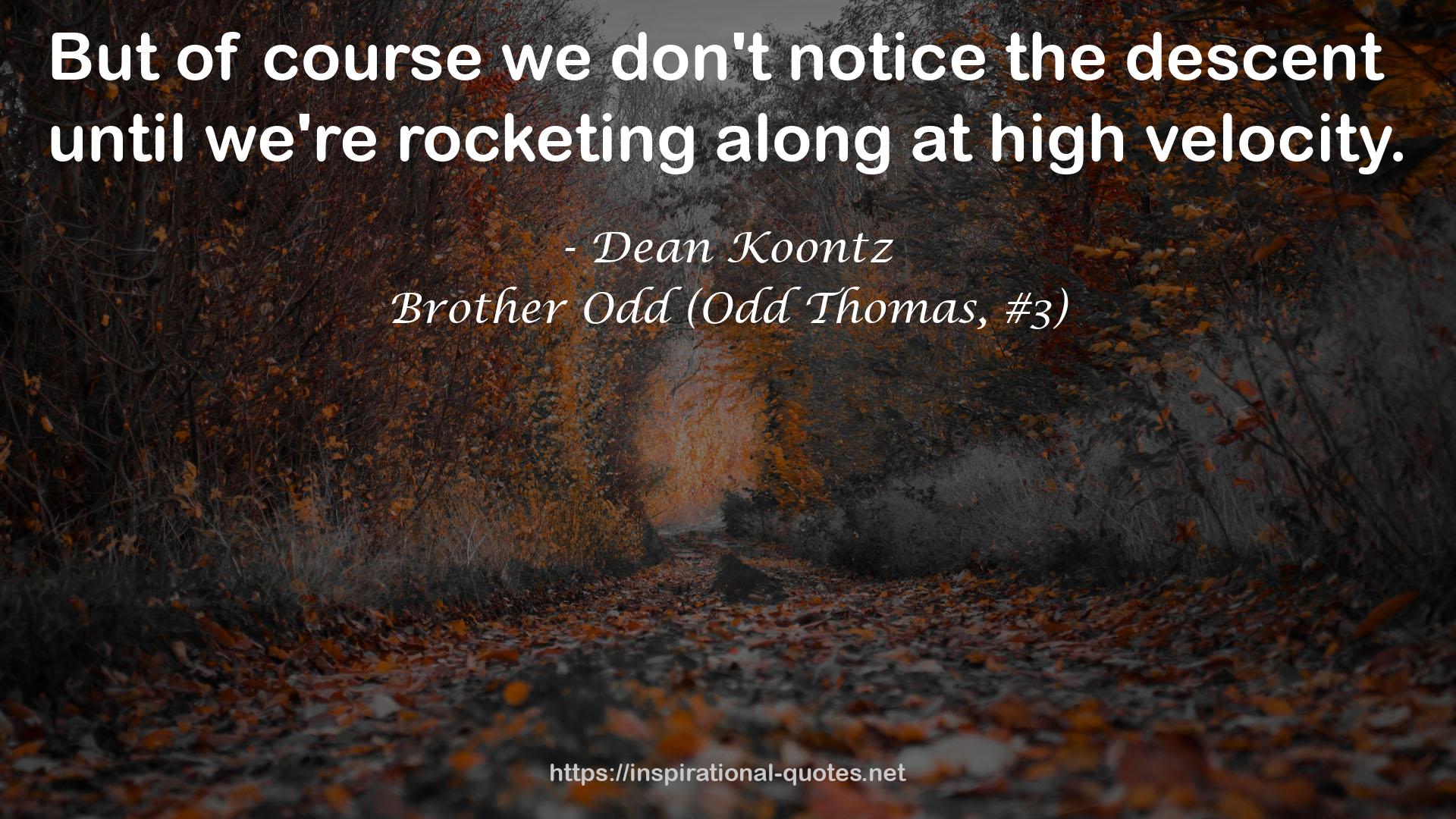 Brother Odd (Odd Thomas, #3) QUOTES