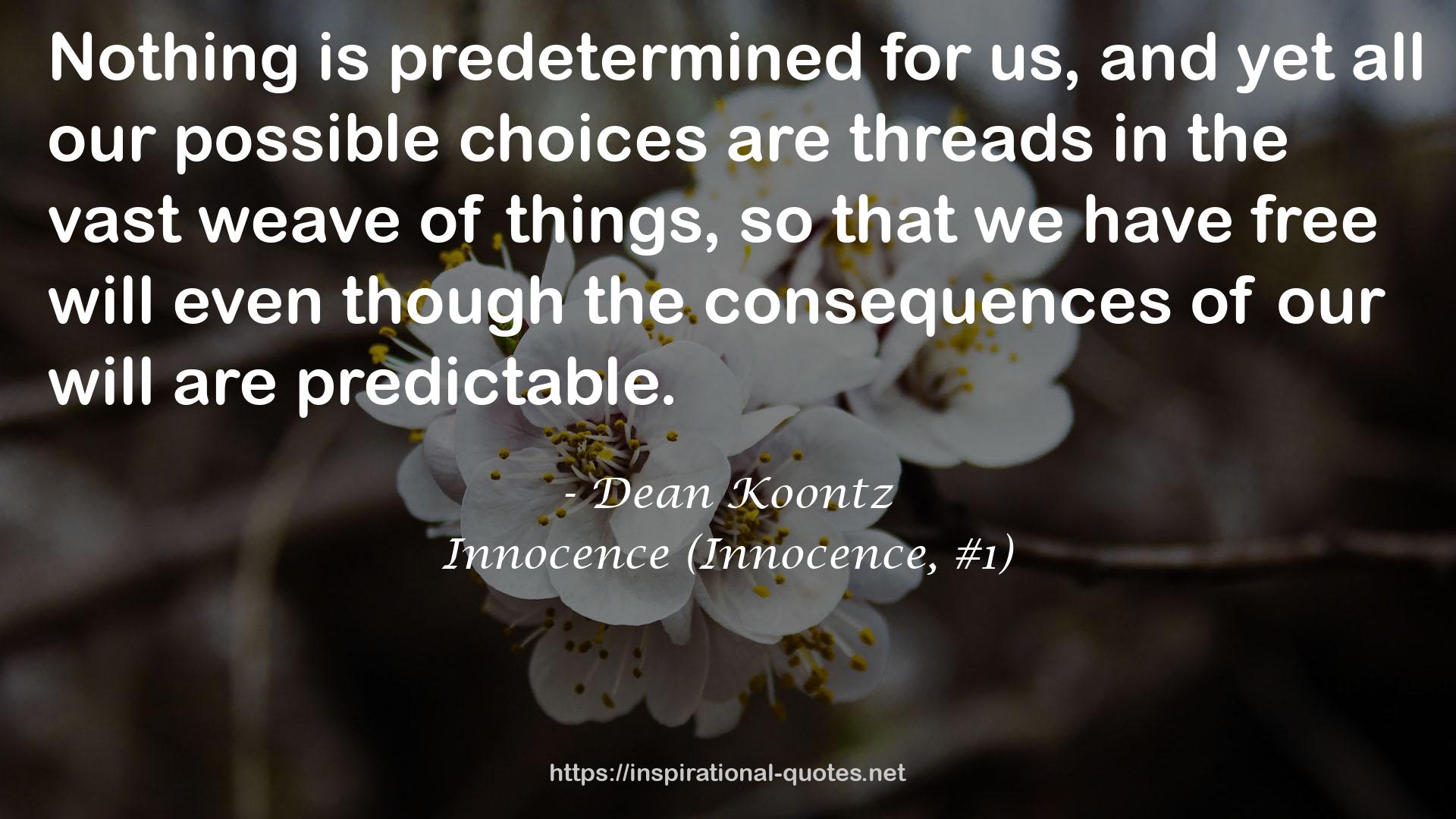 Innocence (Innocence, #1) QUOTES