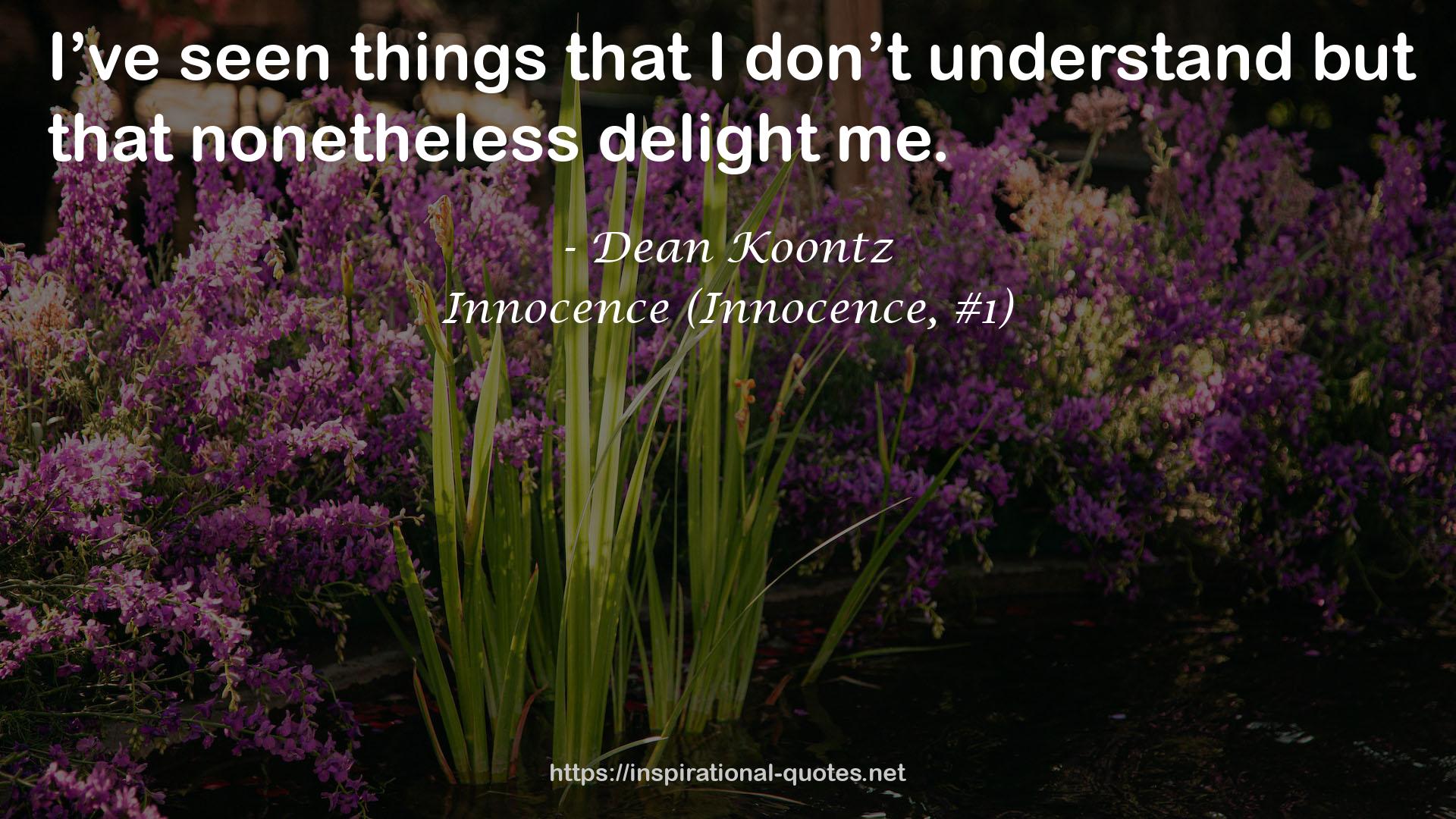 Innocence (Innocence, #1) QUOTES