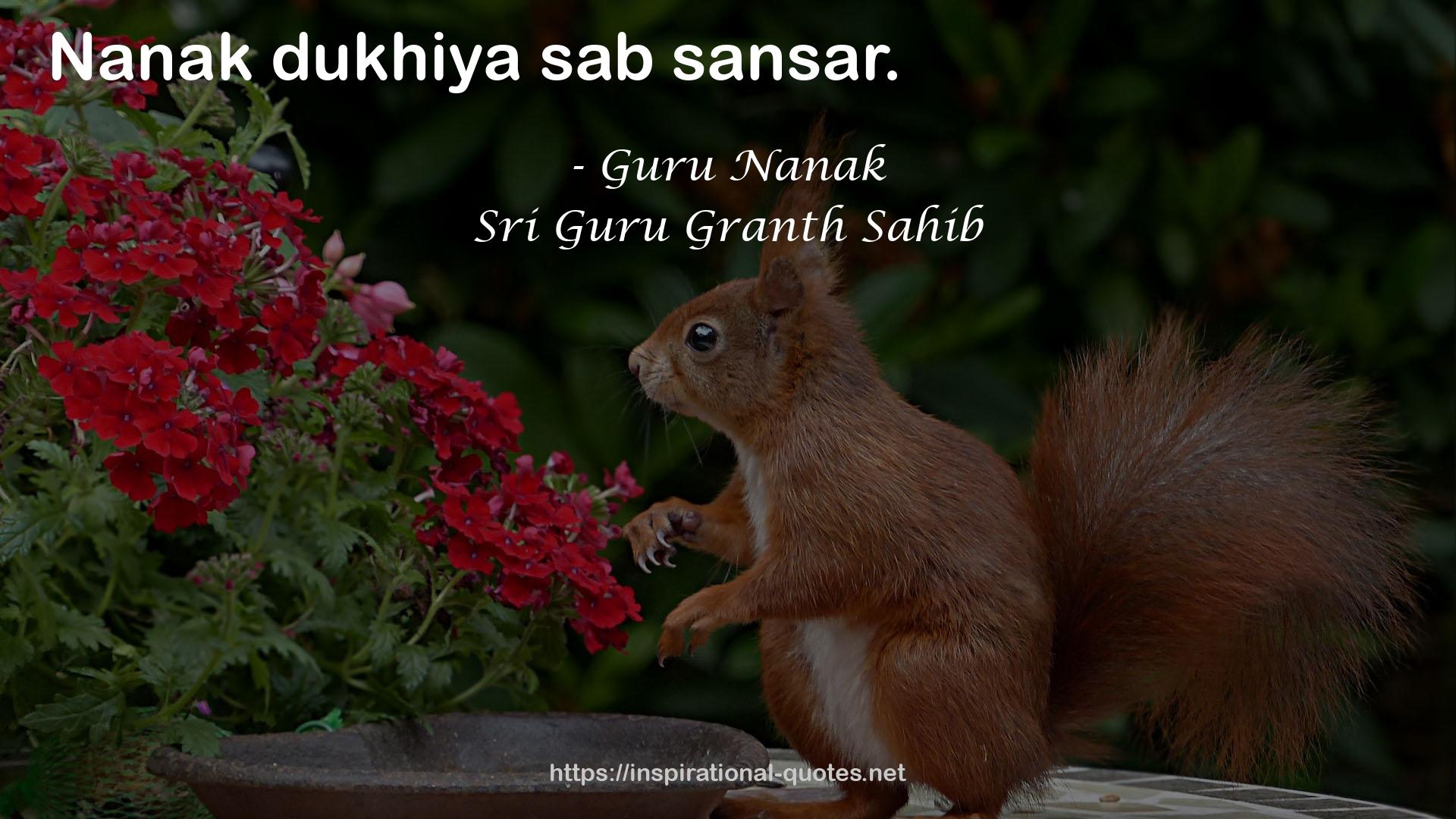 Sri Guru Granth Sahib QUOTES
