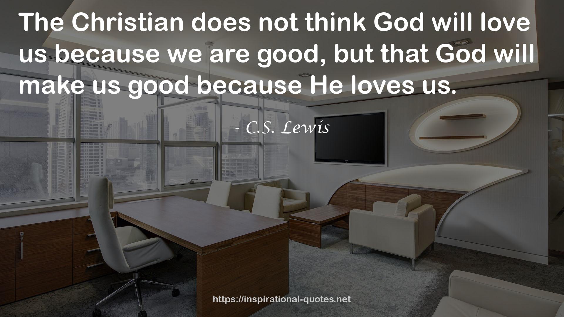 C.S. Lewis QUOTES