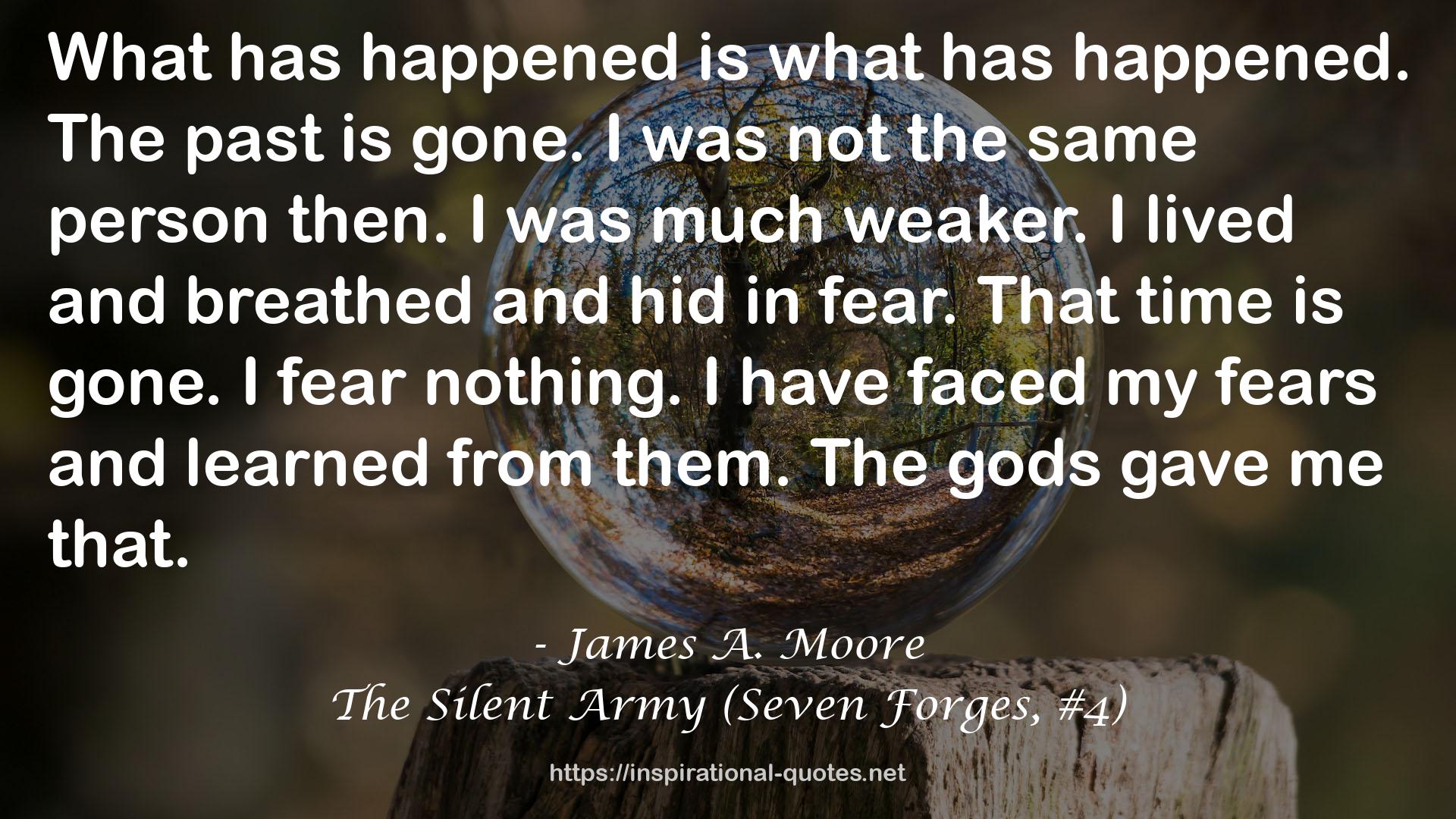 The Silent Army (Seven Forges, #4) QUOTES