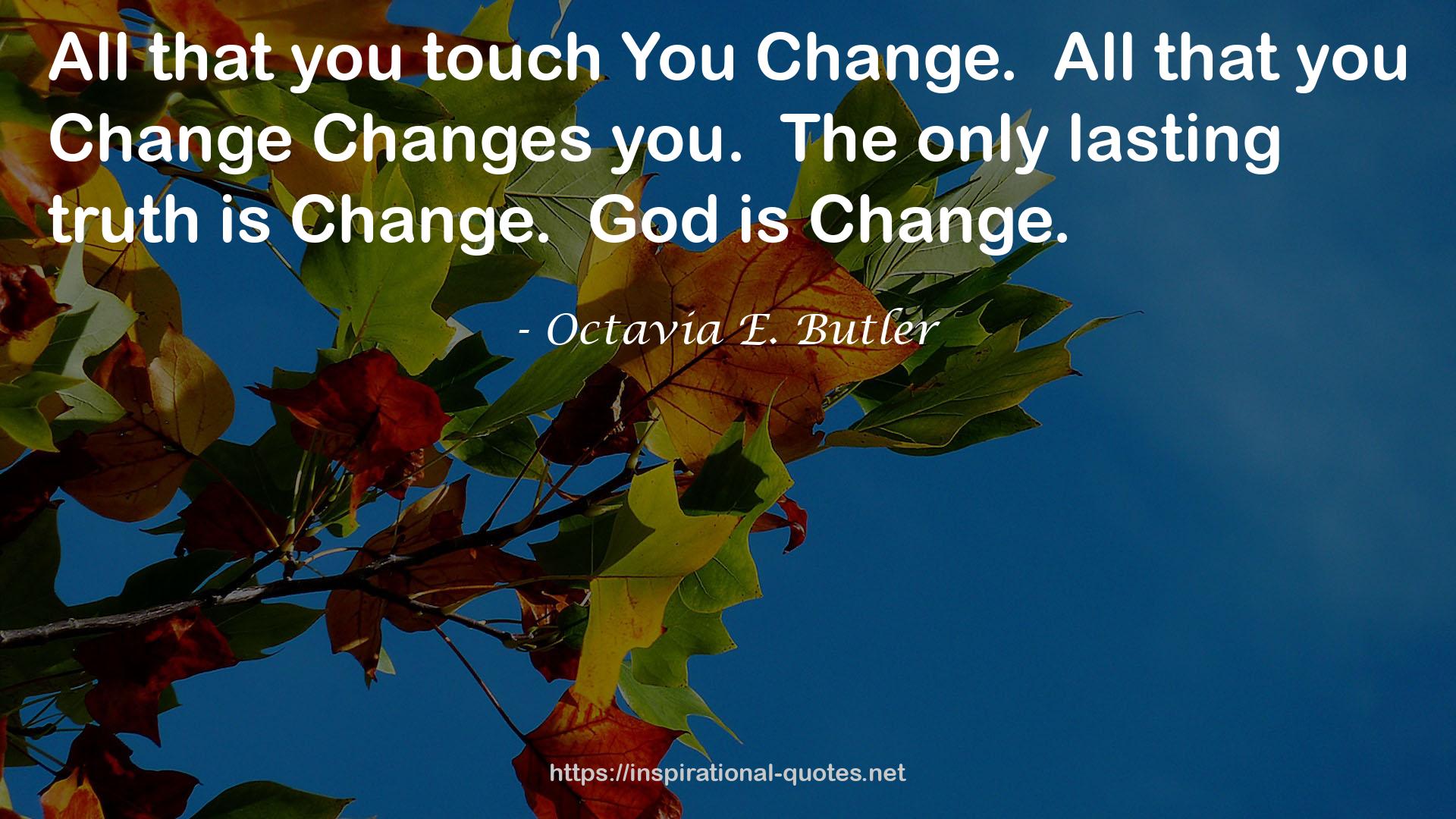 ChangeChanges  QUOTES