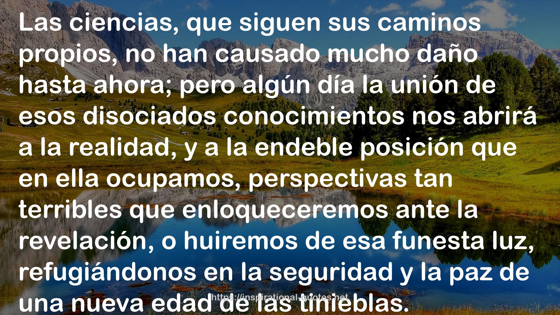 Lovecraft, sus mejores cuentos: El llamado del Cthulhu y El color que cayó del cielo y otros cuentos QUOTES