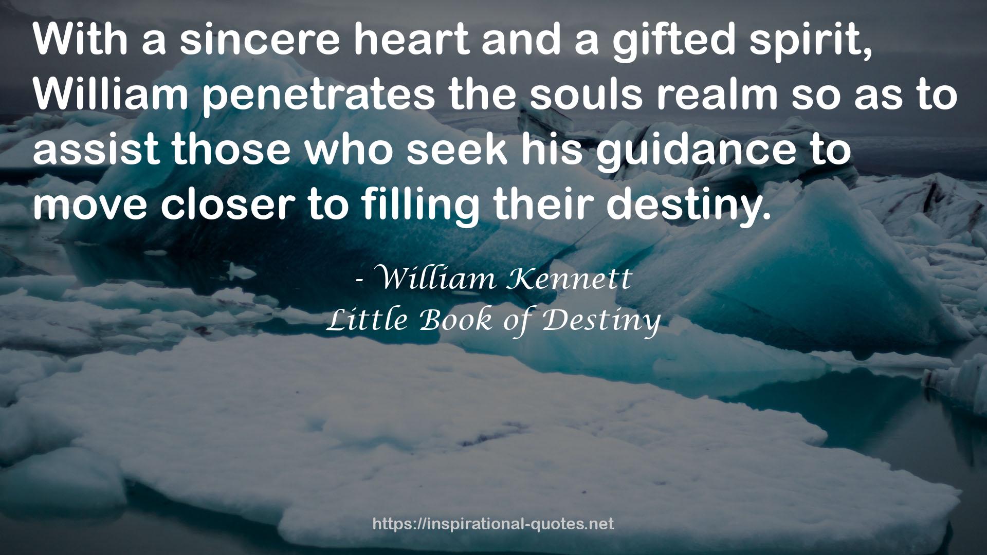 Little Book of Destiny QUOTES