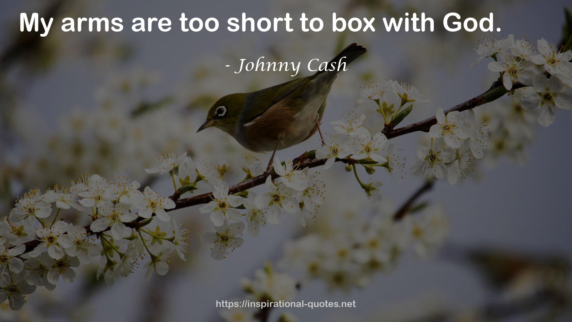 Johnny Cash QUOTES