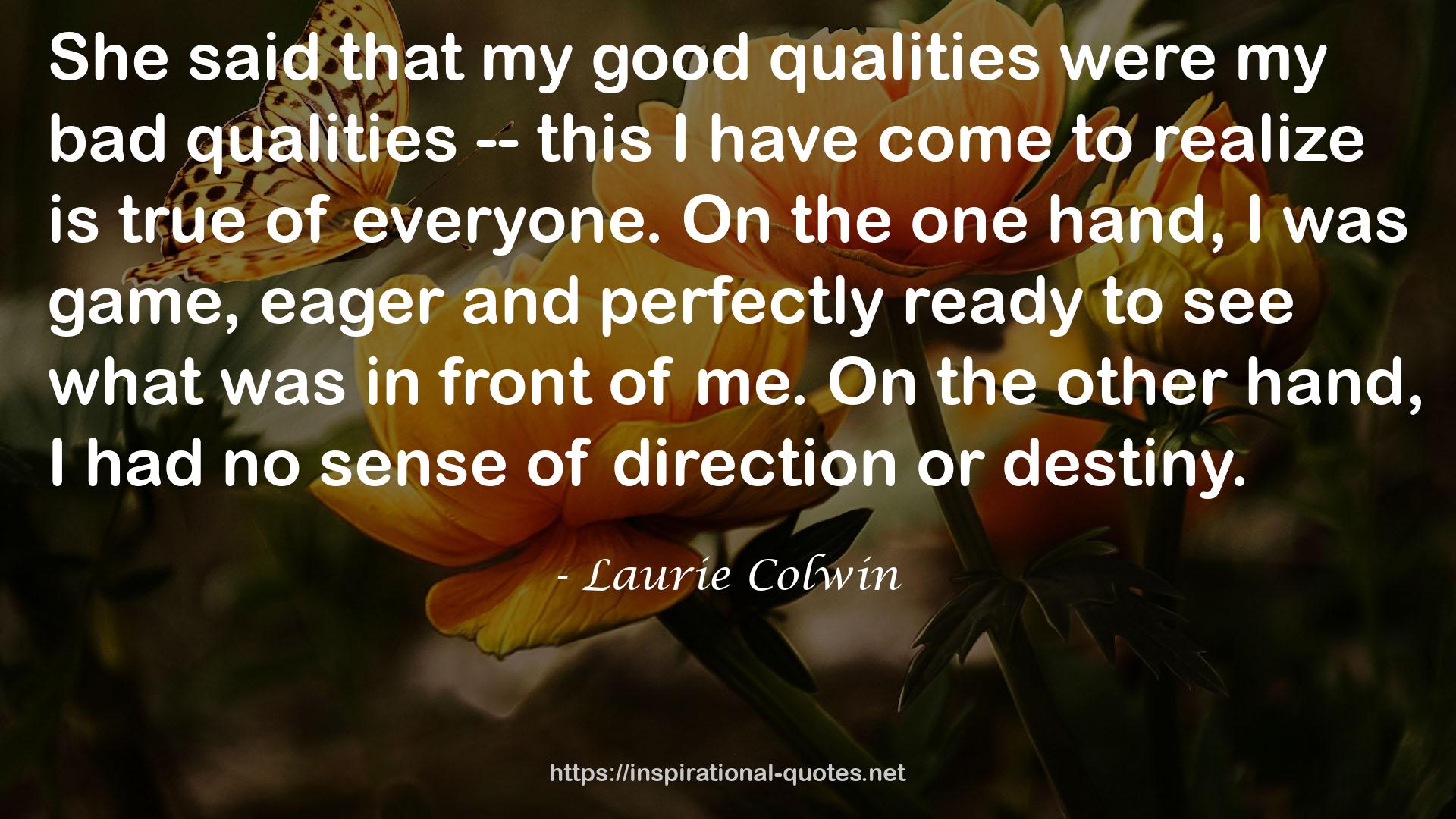 Laurie Colwin QUOTES
