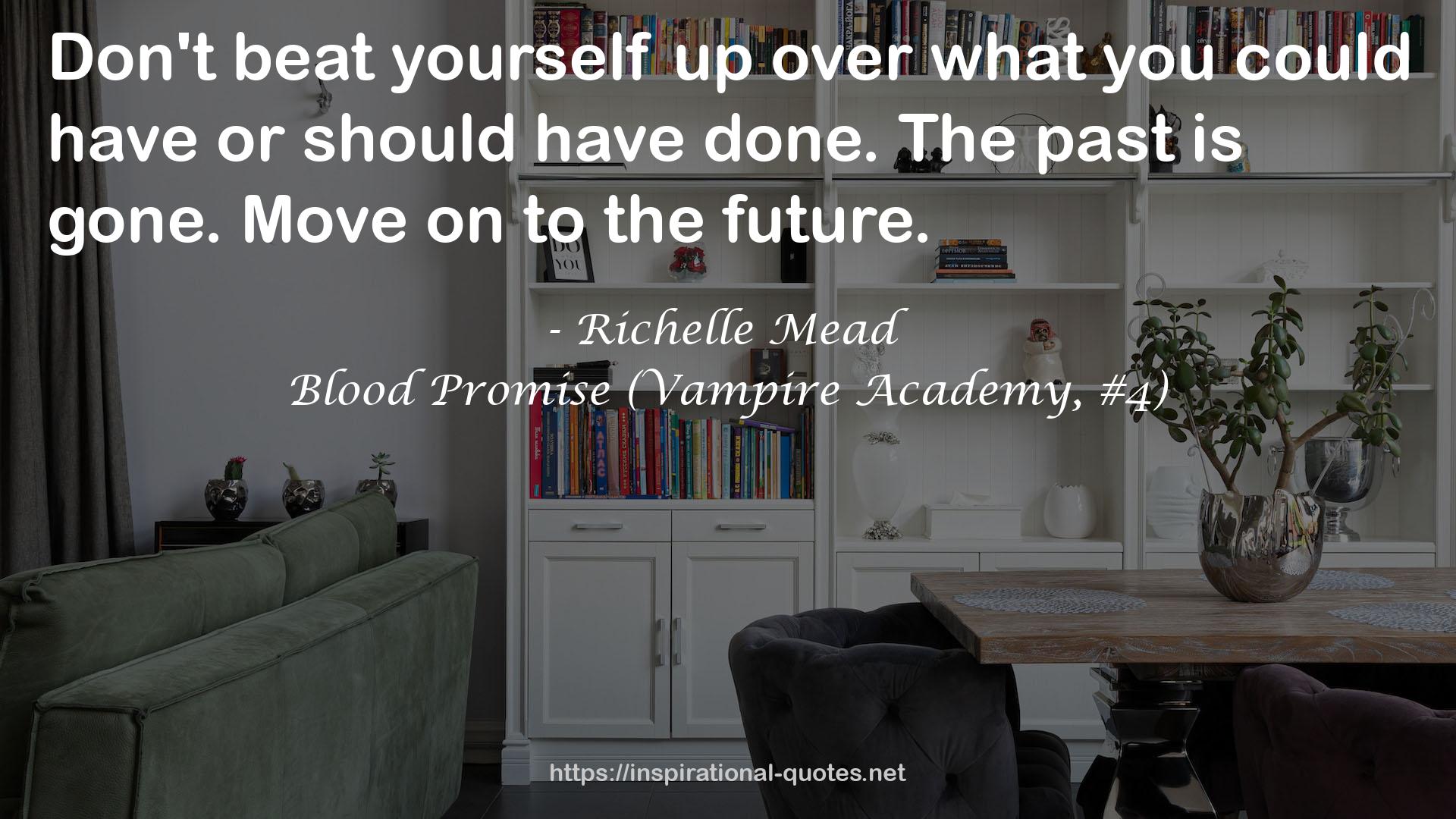 Blood Promise (Vampire Academy, #4) QUOTES