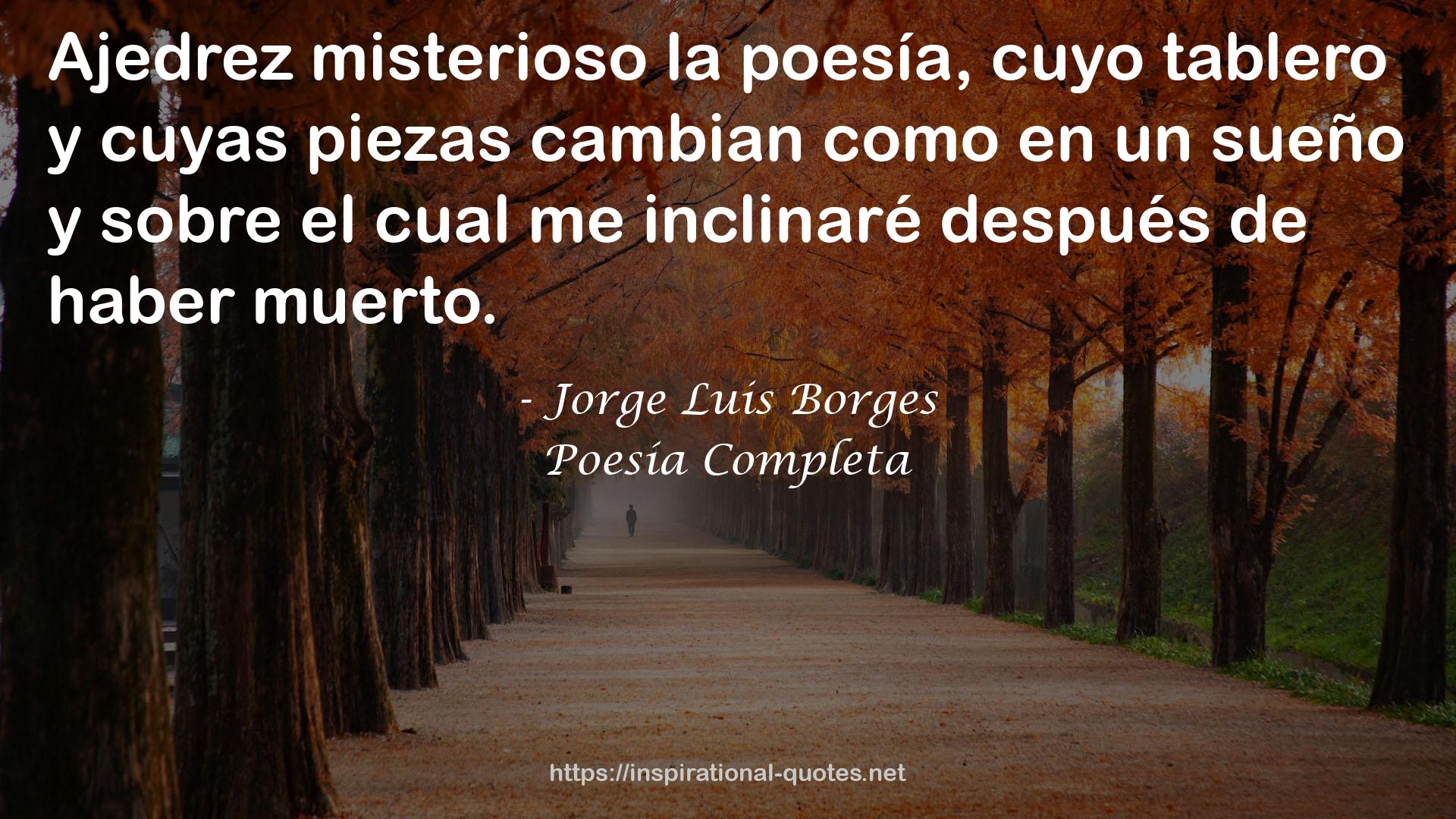 Poesía Completa QUOTES