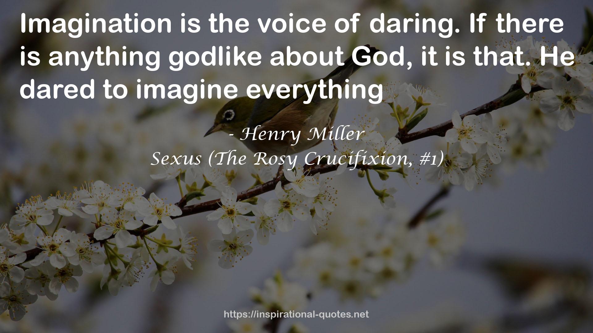 Henry Miller QUOTES