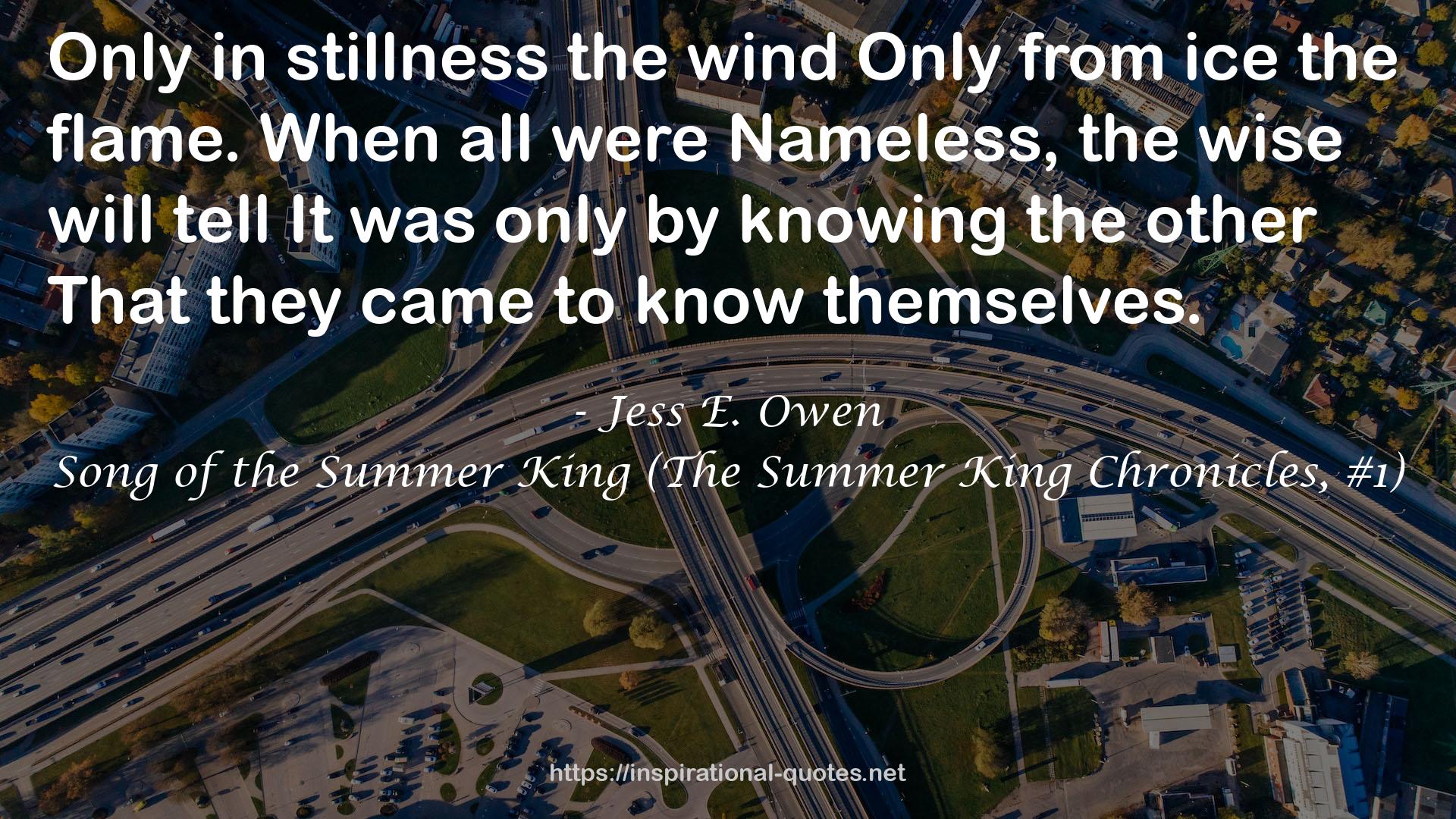 Song of the Summer King (The Summer King Chronicles, #1) QUOTES