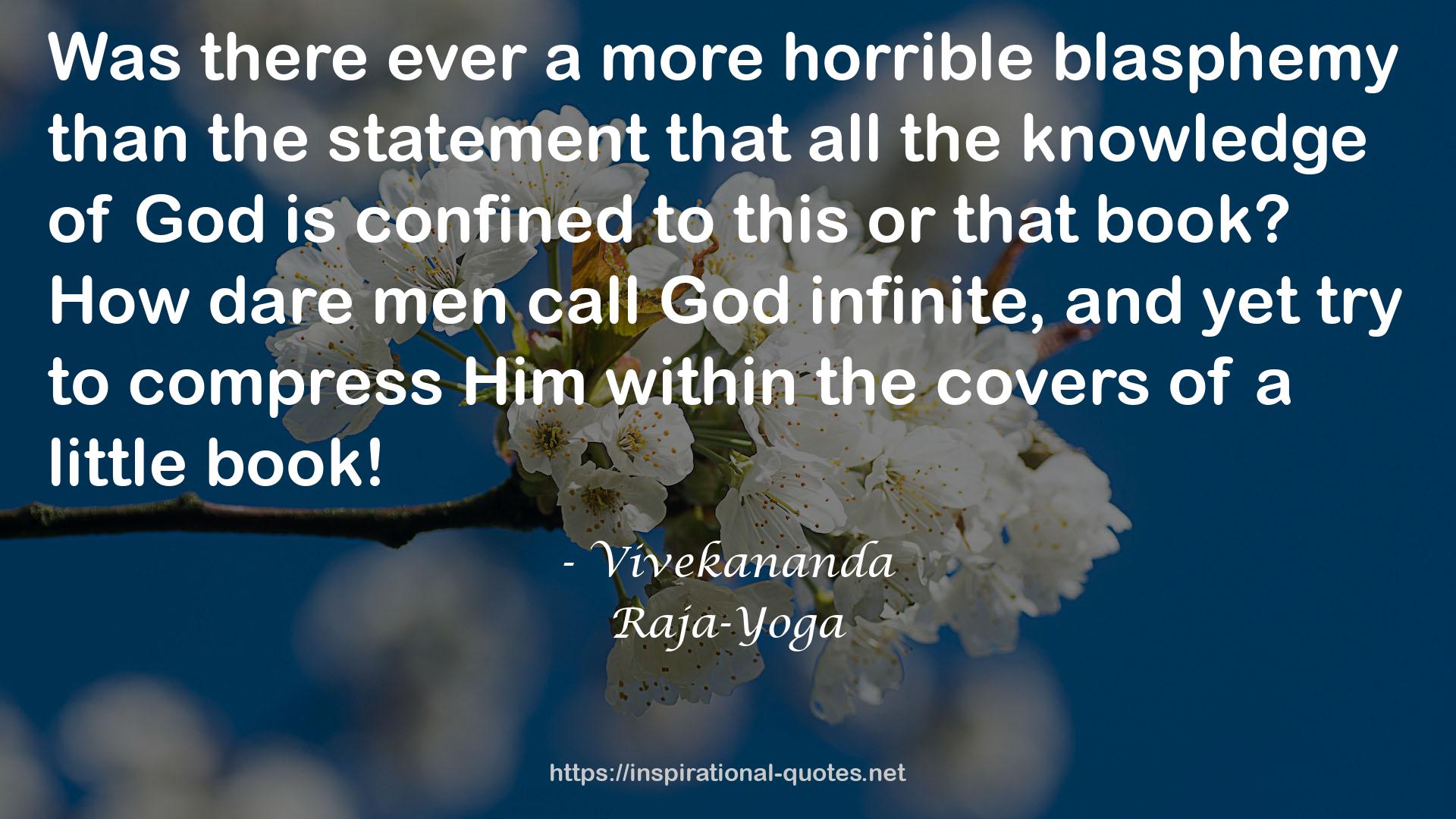 Raja-Yoga QUOTES