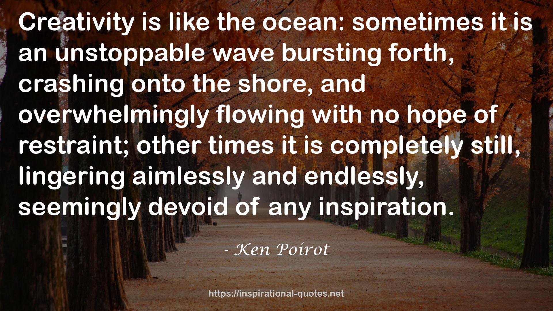 an unstoppable wave  QUOTES