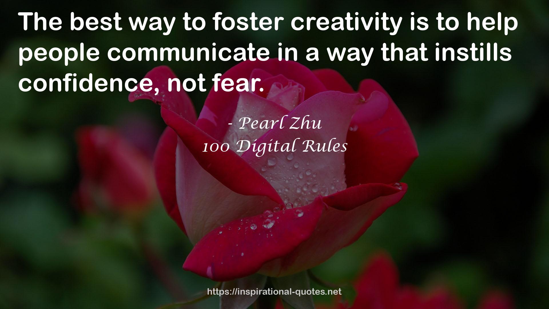 100 Digital Rules QUOTES