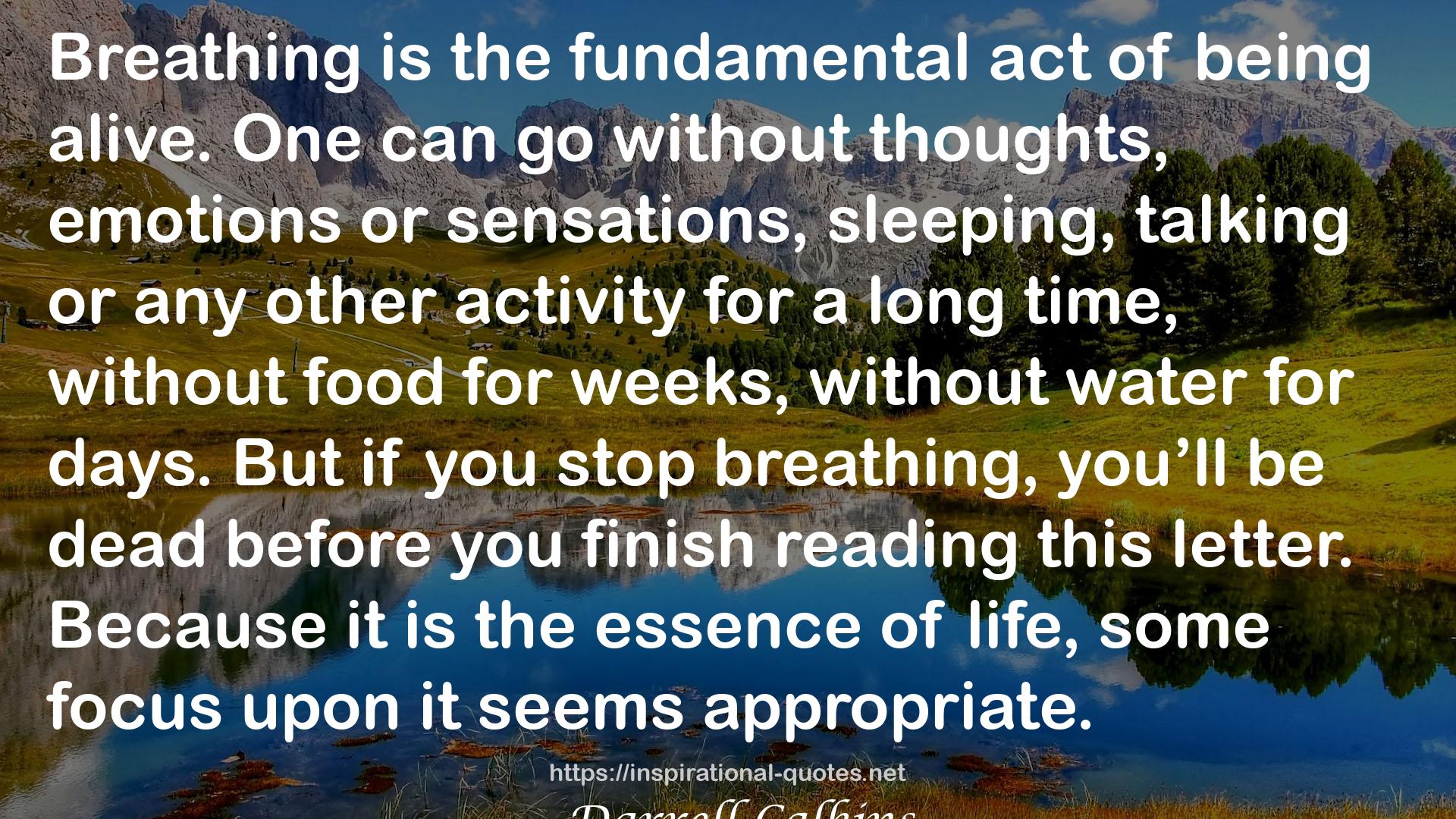 the fundamental act  QUOTES
