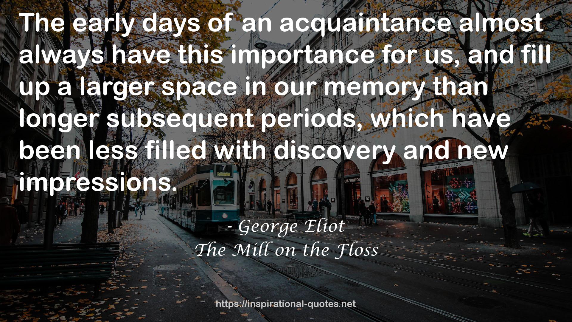 The Mill on the Floss QUOTES