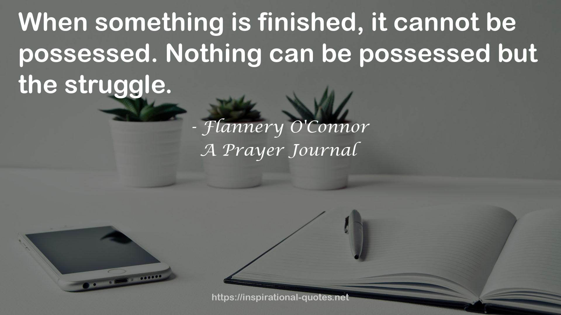 A Prayer Journal QUOTES