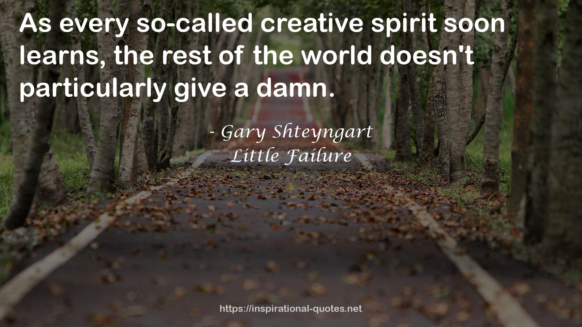 every so-called creative spirit  QUOTES