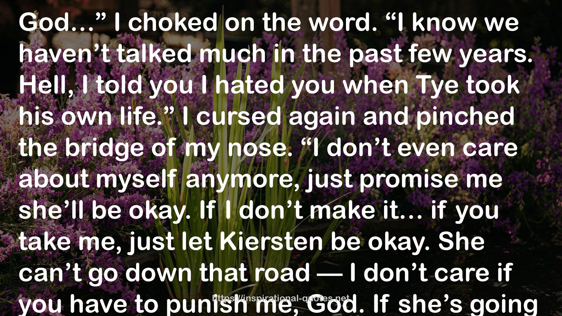 Kiersten  QUOTES