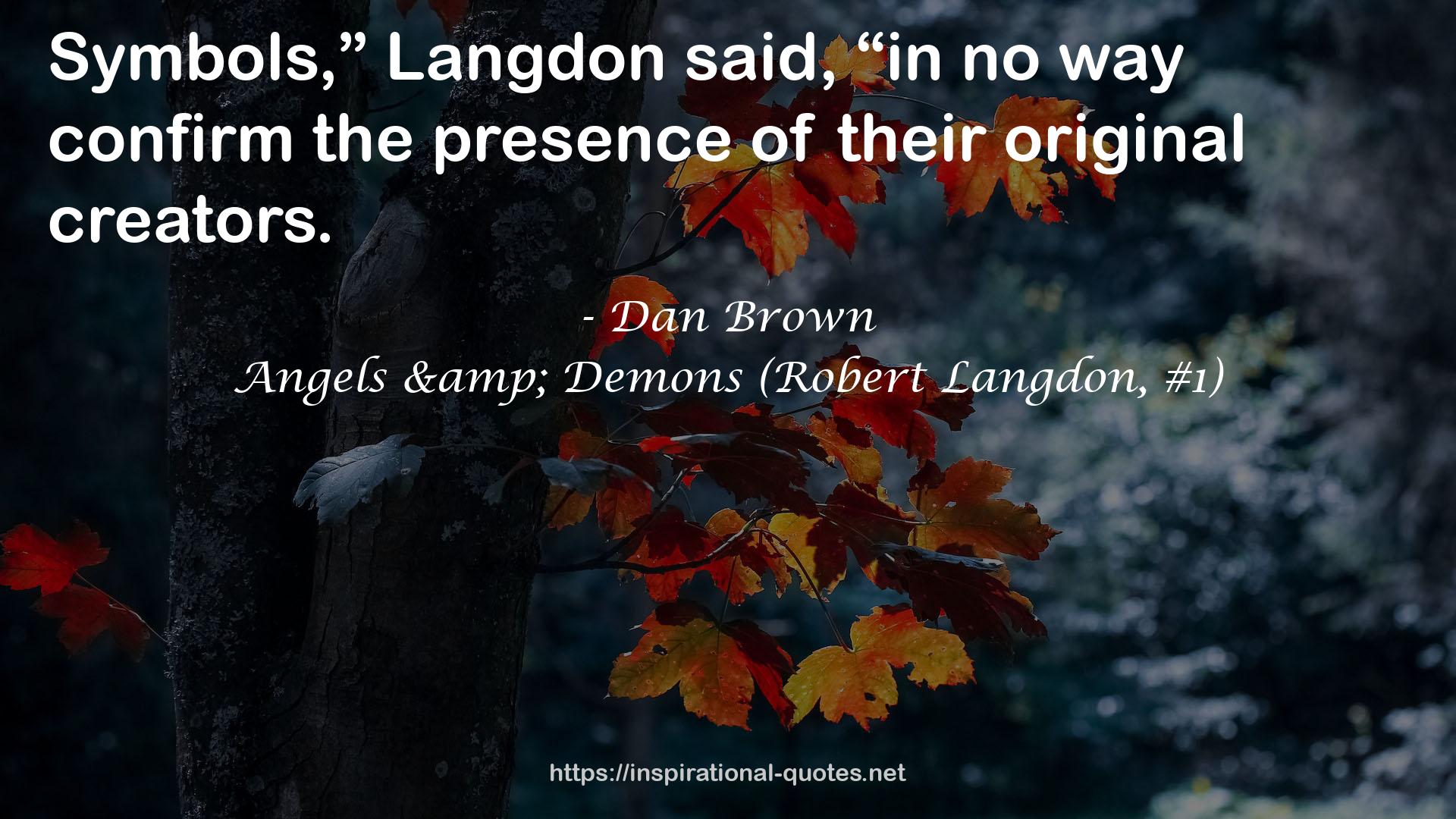 Langdon  QUOTES