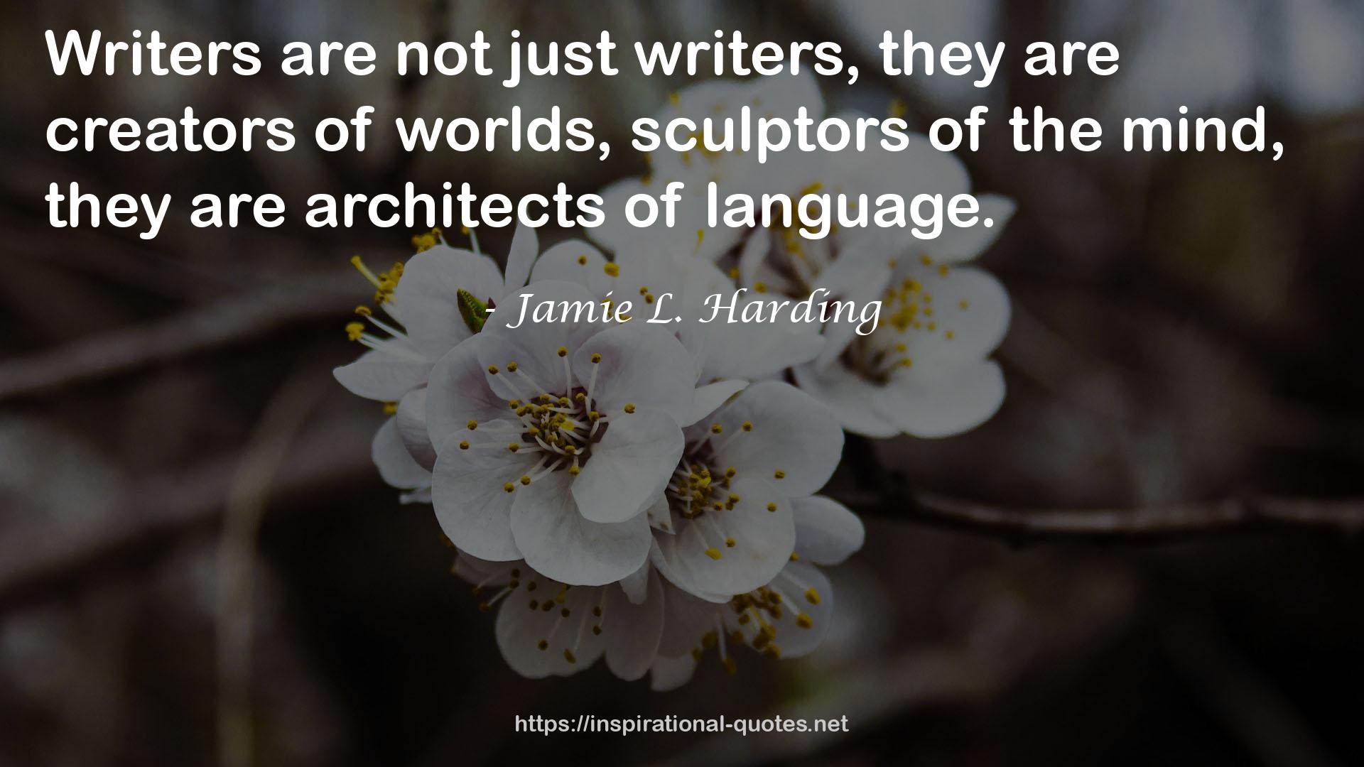 Jamie L. Harding QUOTES