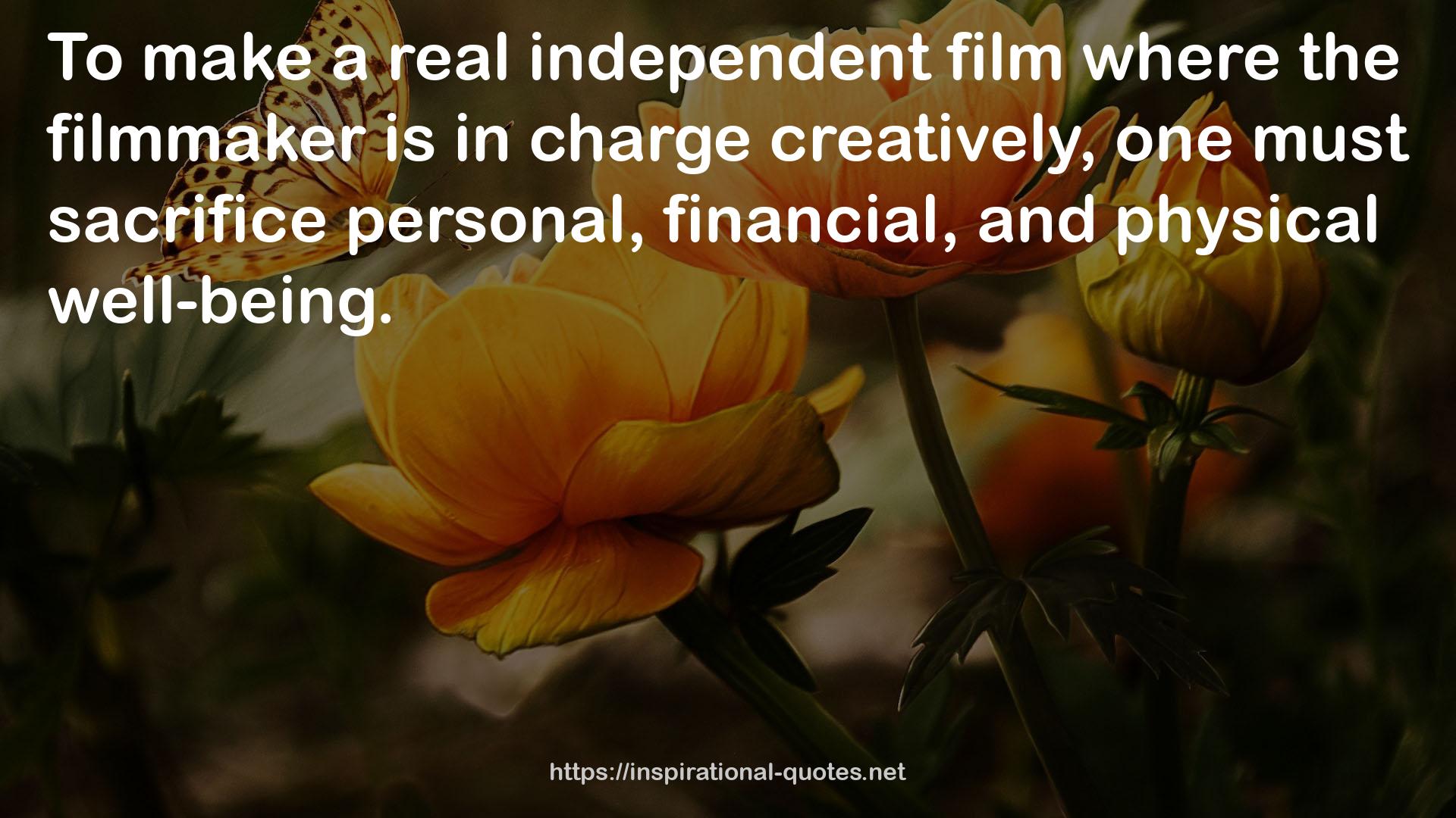 the filmmaker  QUOTES