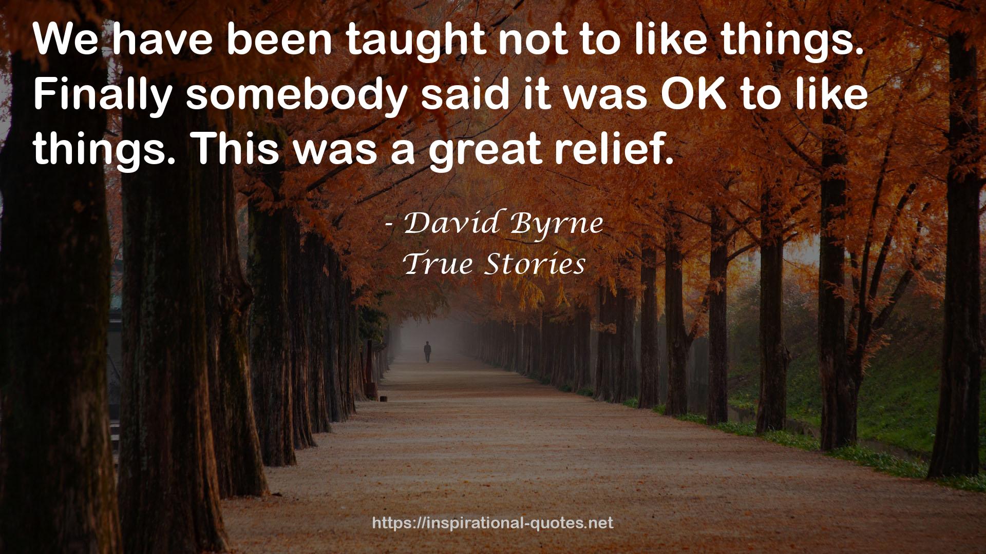 True Stories QUOTES