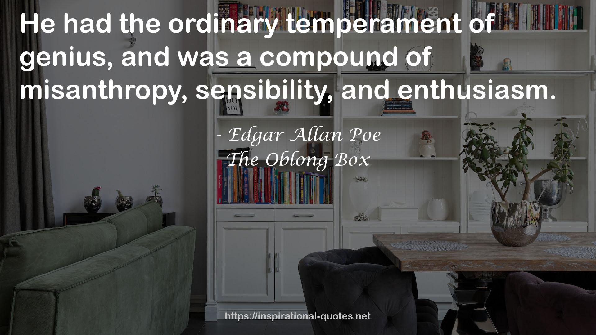 The Oblong Box QUOTES
