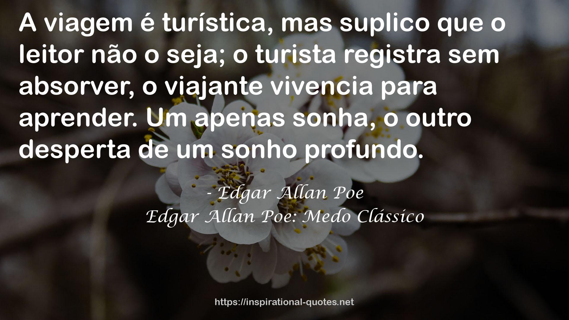 Edgar Allan Poe: Medo Clássico QUOTES