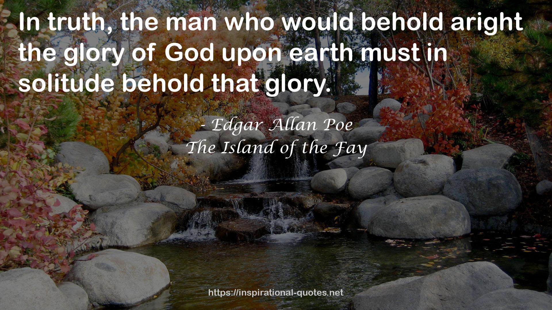 The Island of the Fay QUOTES