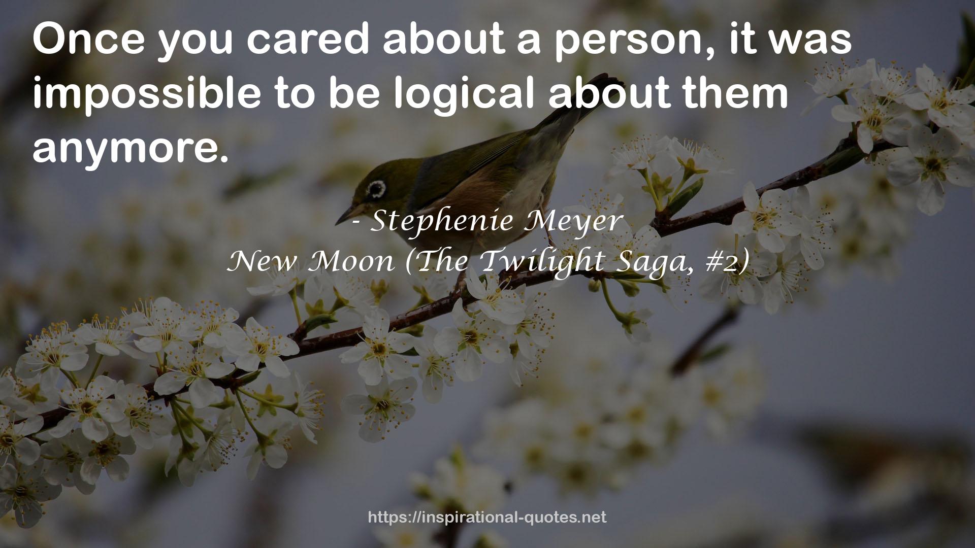 New Moon (The Twilight Saga, #2) QUOTES