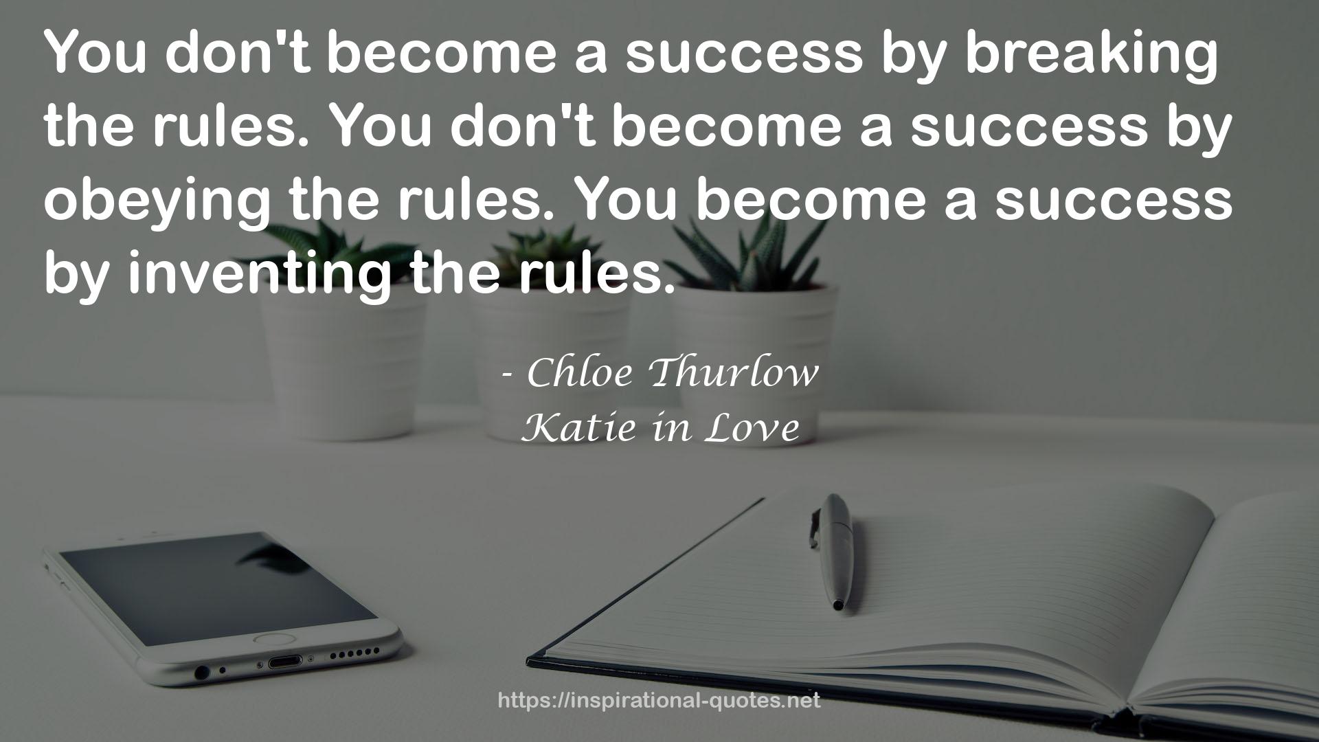 Chloe Thurlow QUOTES