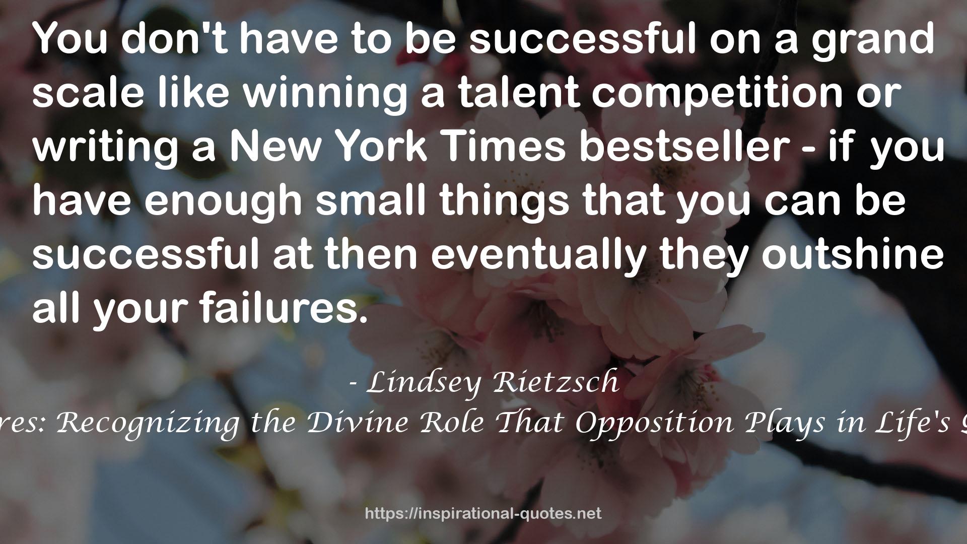 a talent competition  QUOTES