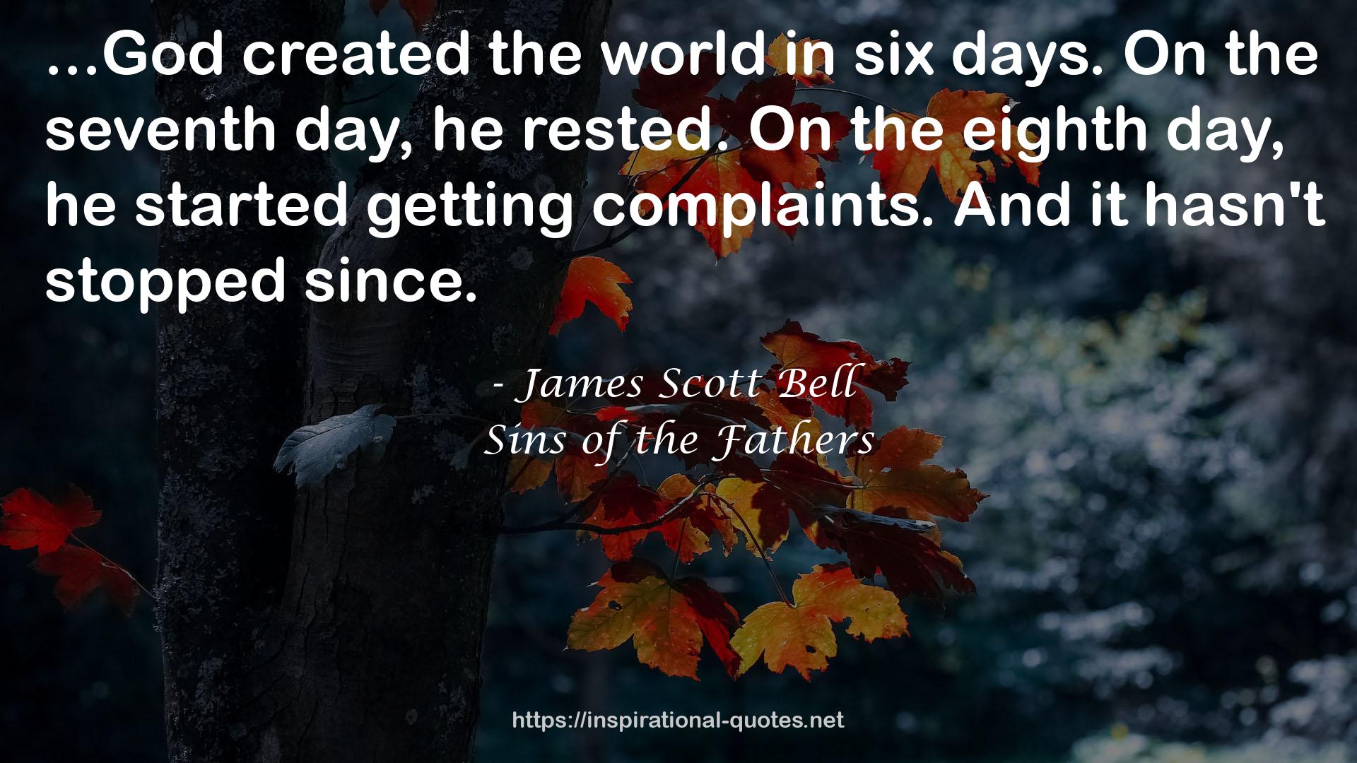 Sins of the Fathers QUOTES