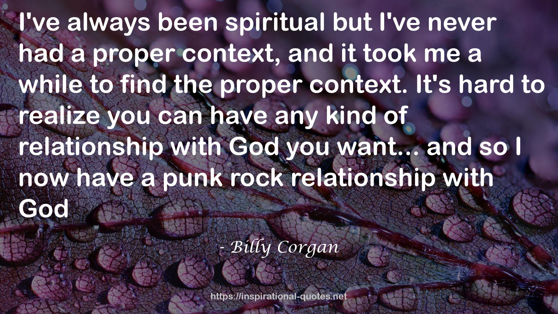 Billy Corgan QUOTES