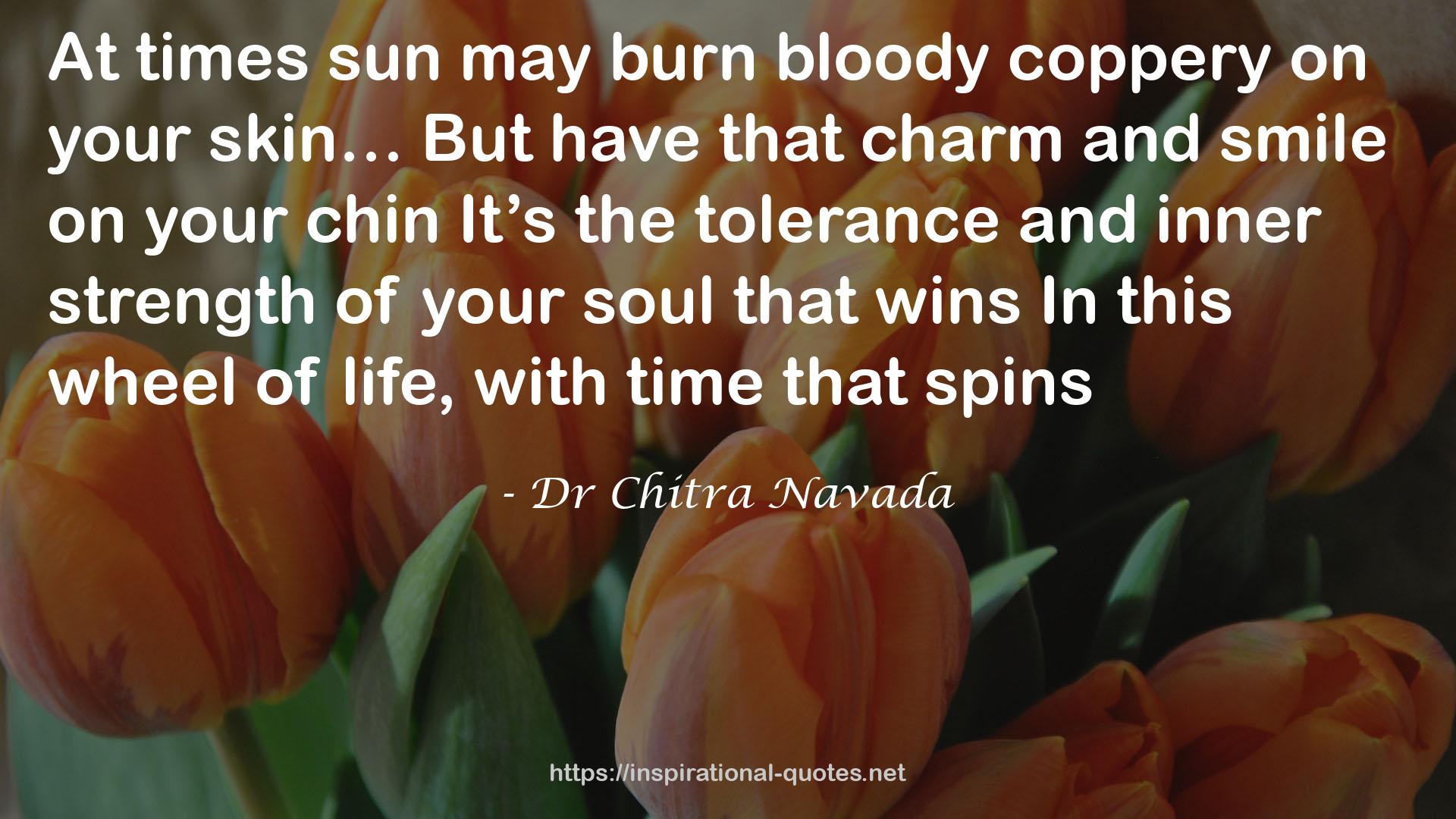 Dr Chitra Navada QUOTES