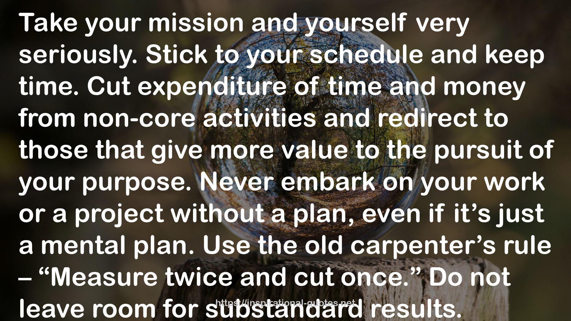 non-core activities  QUOTES