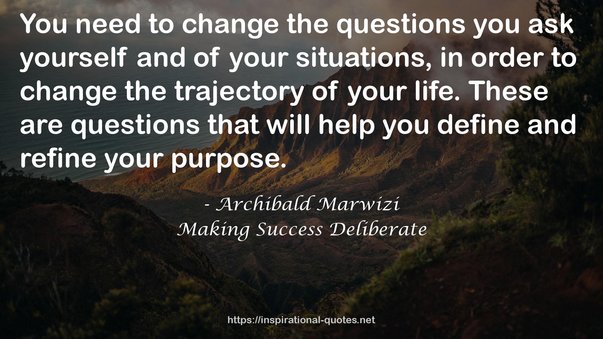 Archibald Marwizi QUOTES