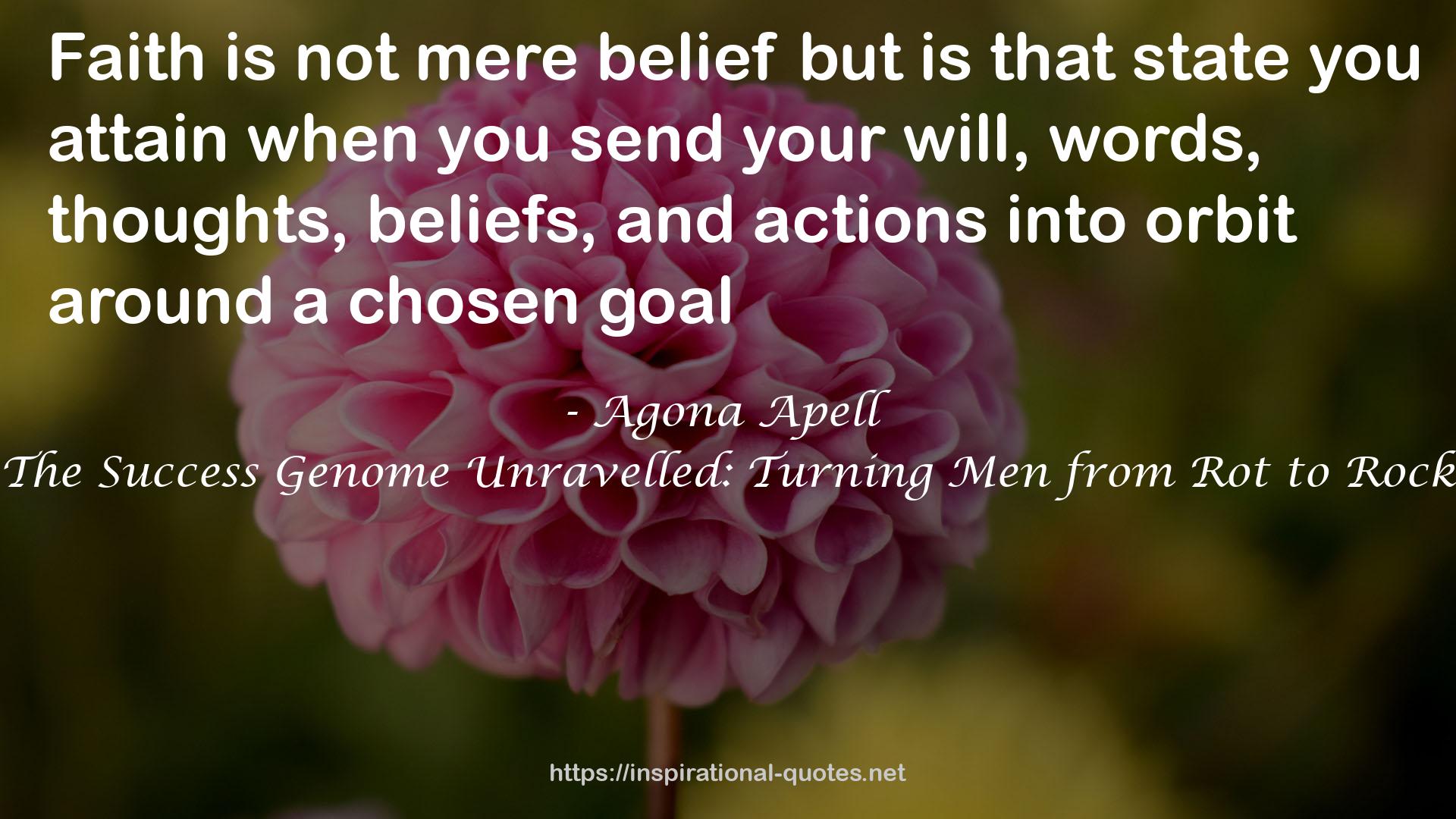 mere belief  QUOTES