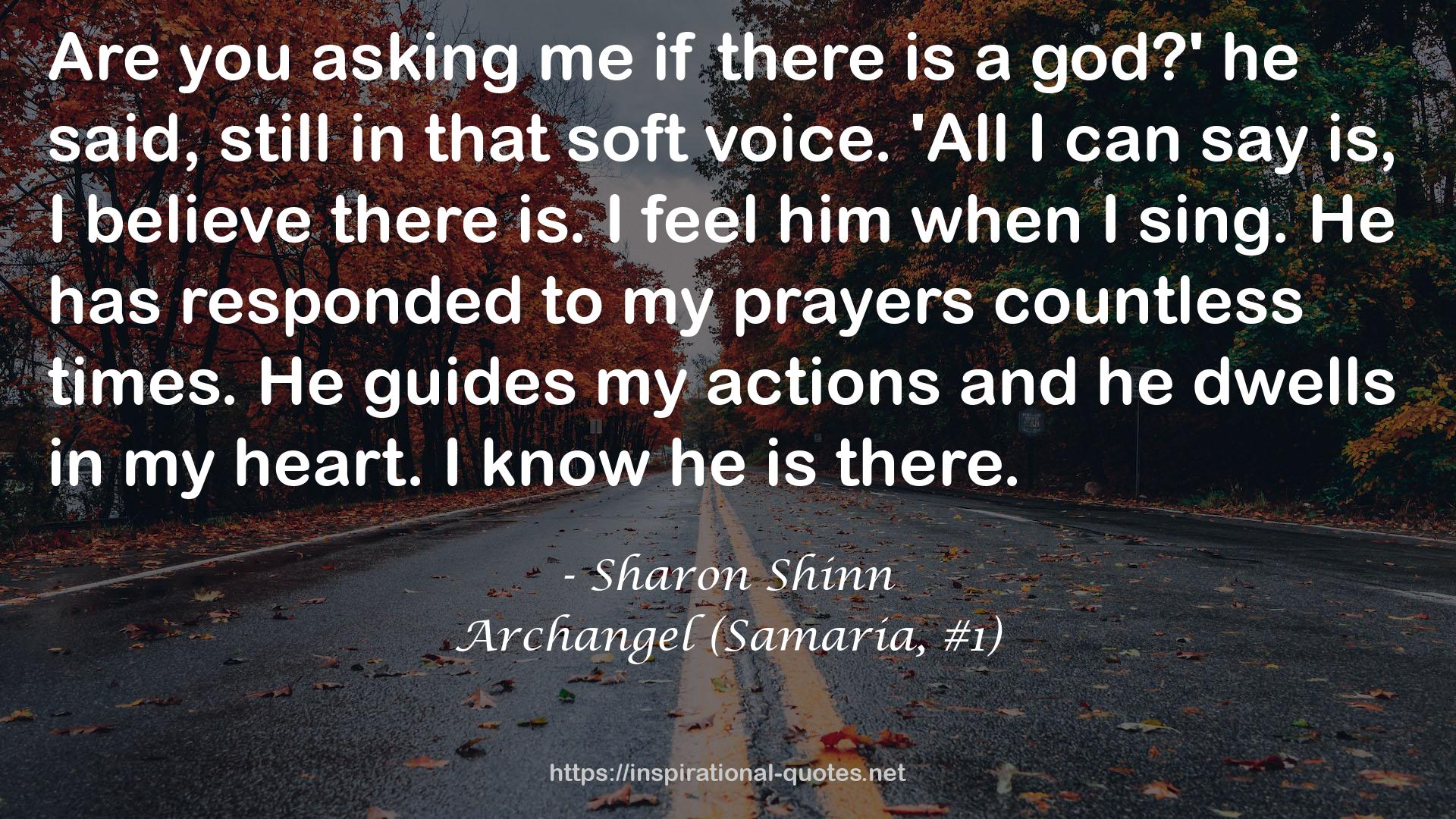 Archangel (Samaria, #1) QUOTES