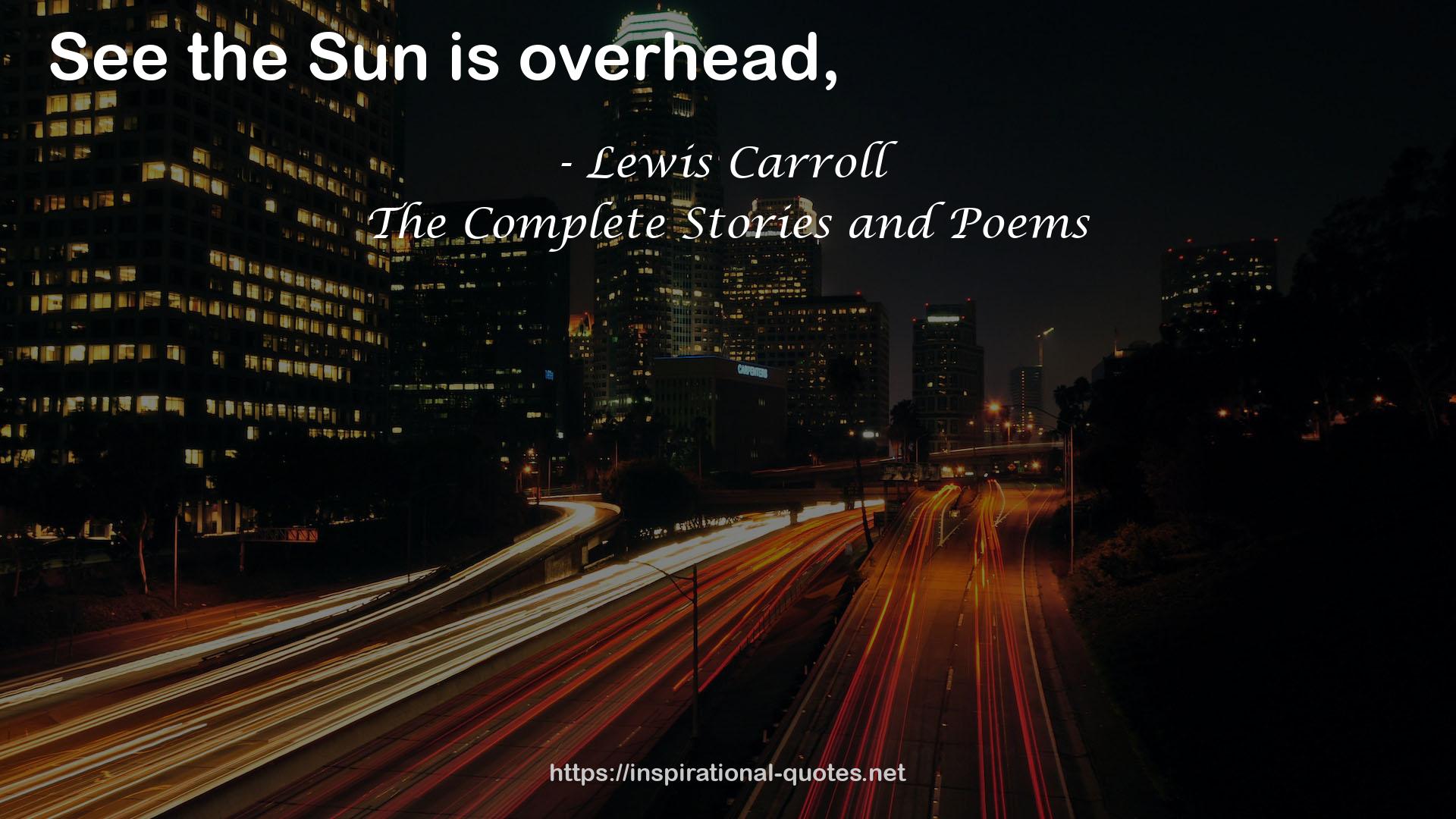 The Complete Stories and Poems QUOTES