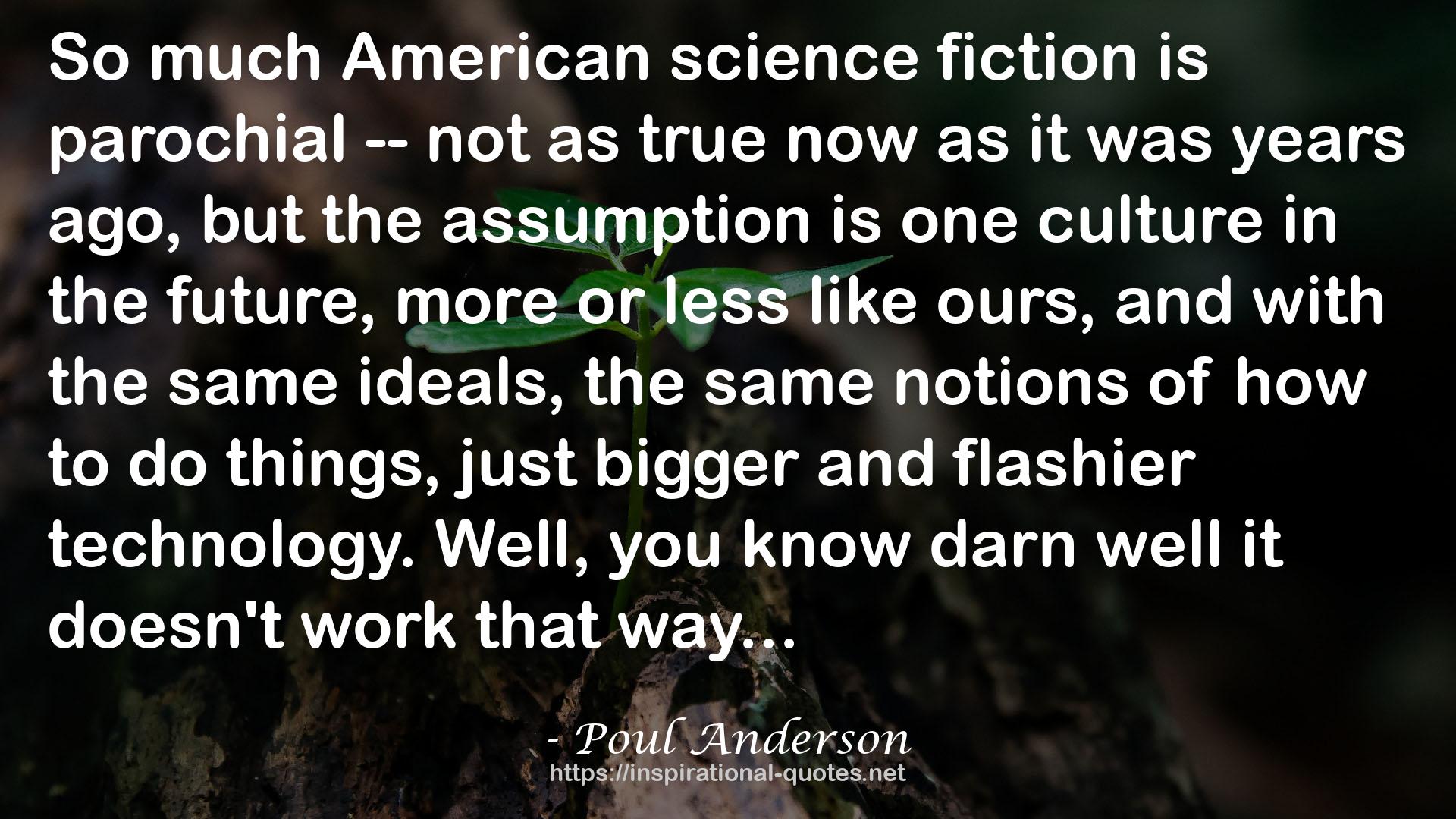 Poul Anderson QUOTES