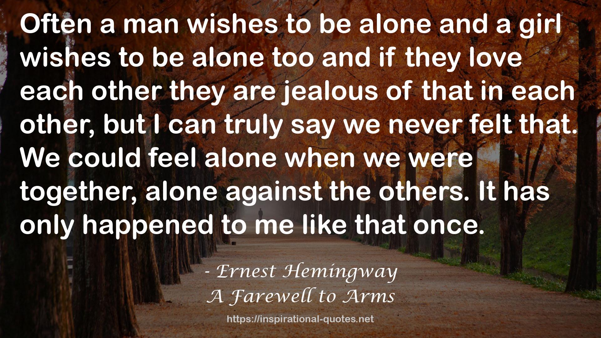 A Farewell to Arms QUOTES