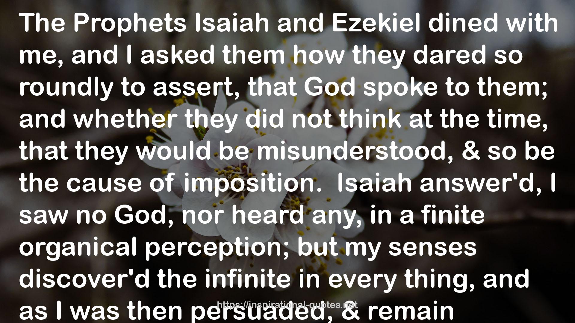 Isaiah  QUOTES