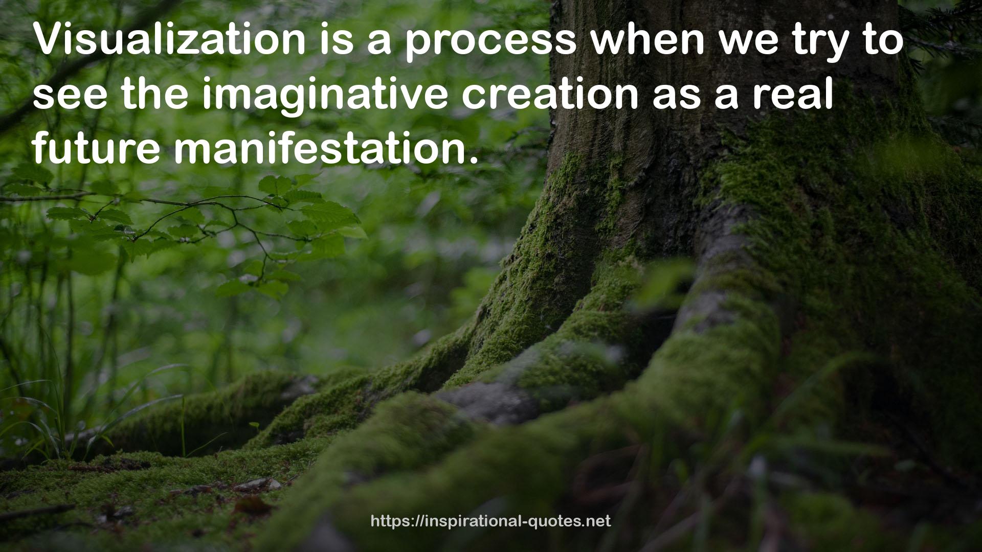 the imaginative creation  QUOTES